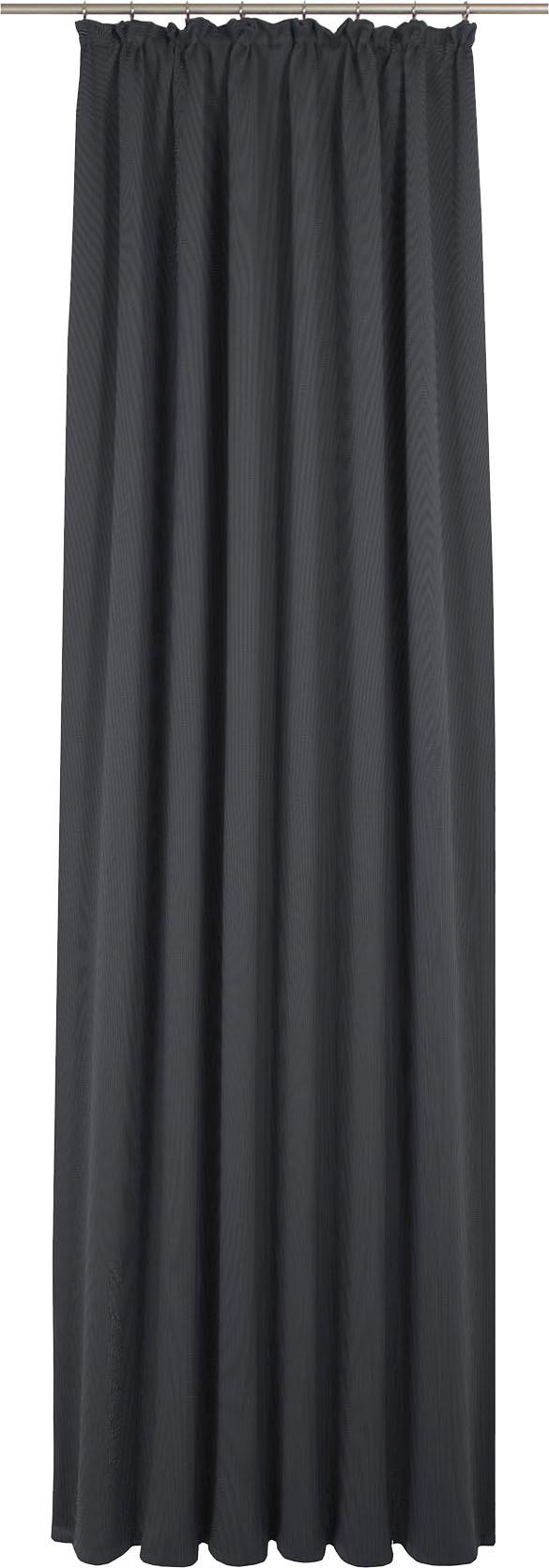 Adam "Uni Collection" Kräuselband 1 Stk. tlg. aus 100% Bio-Baumwolle, Vorhang nach Wunschmaß