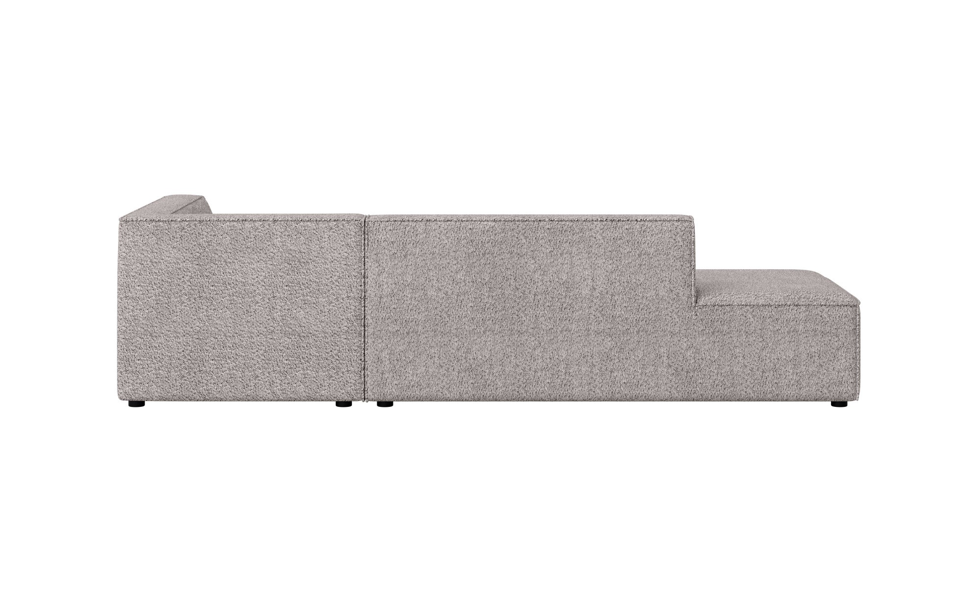 INOSIGN Ecksofa »Ecksofa Cavan mit Ottomane links oder rechts bestellbar«, L-Form mit Wellenunterfederung, Maße B/T/H: 270/180/72 cm