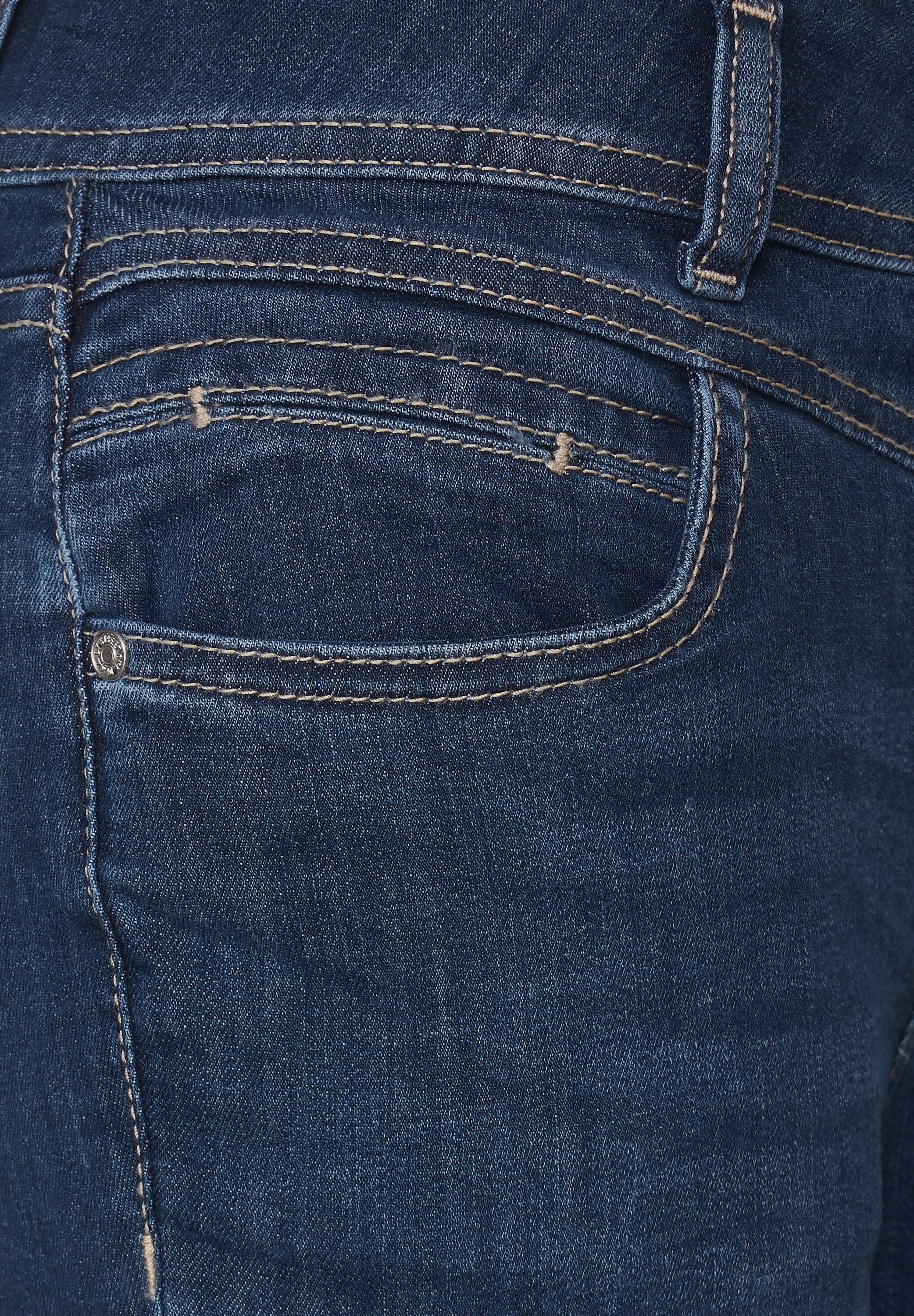 STREET ONE Skinny-fit-Jeans, High Waist