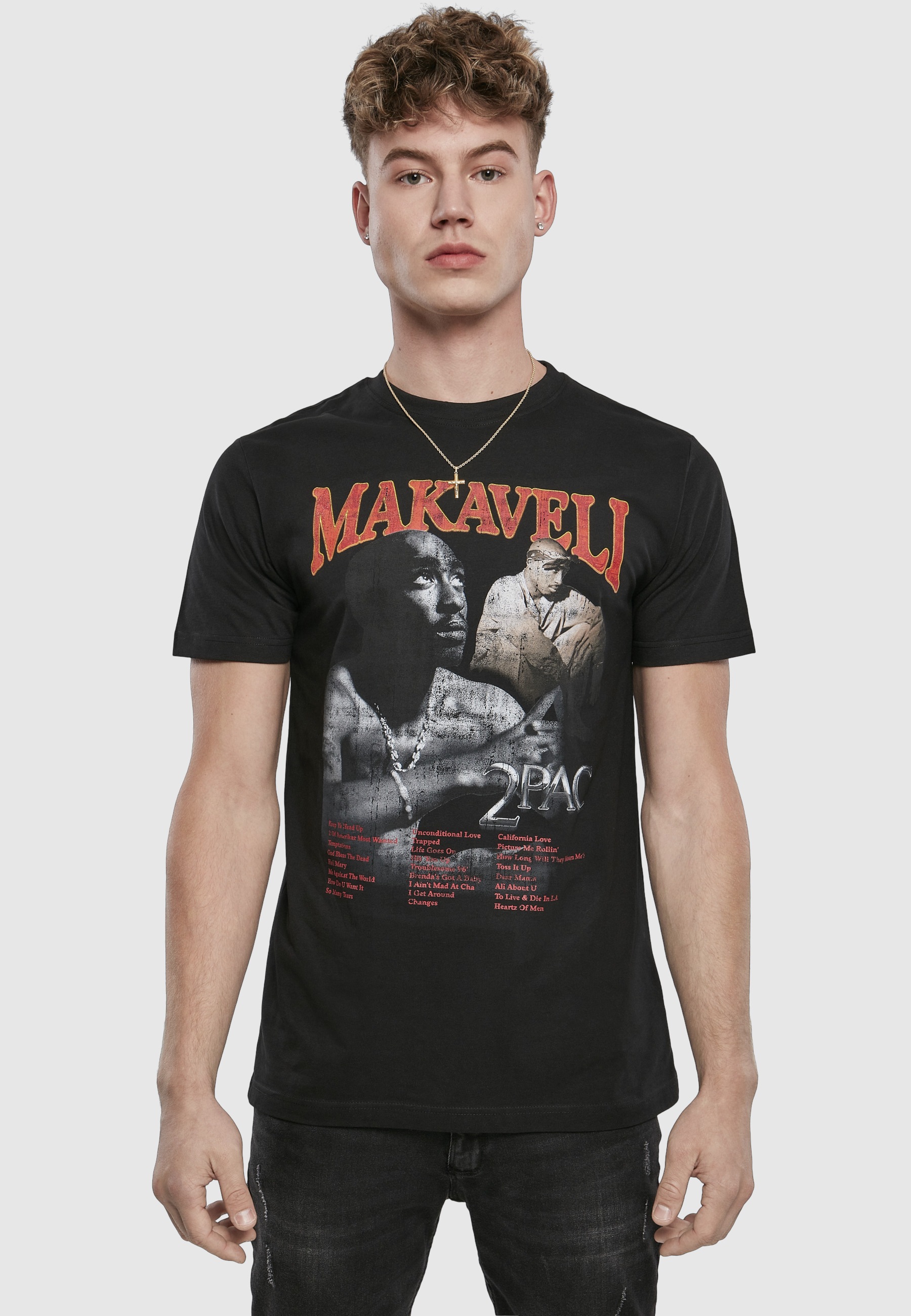 Merchcode T-Shirt »Merchcode Herren Tupac Makaveli Tee« 1 Stk.