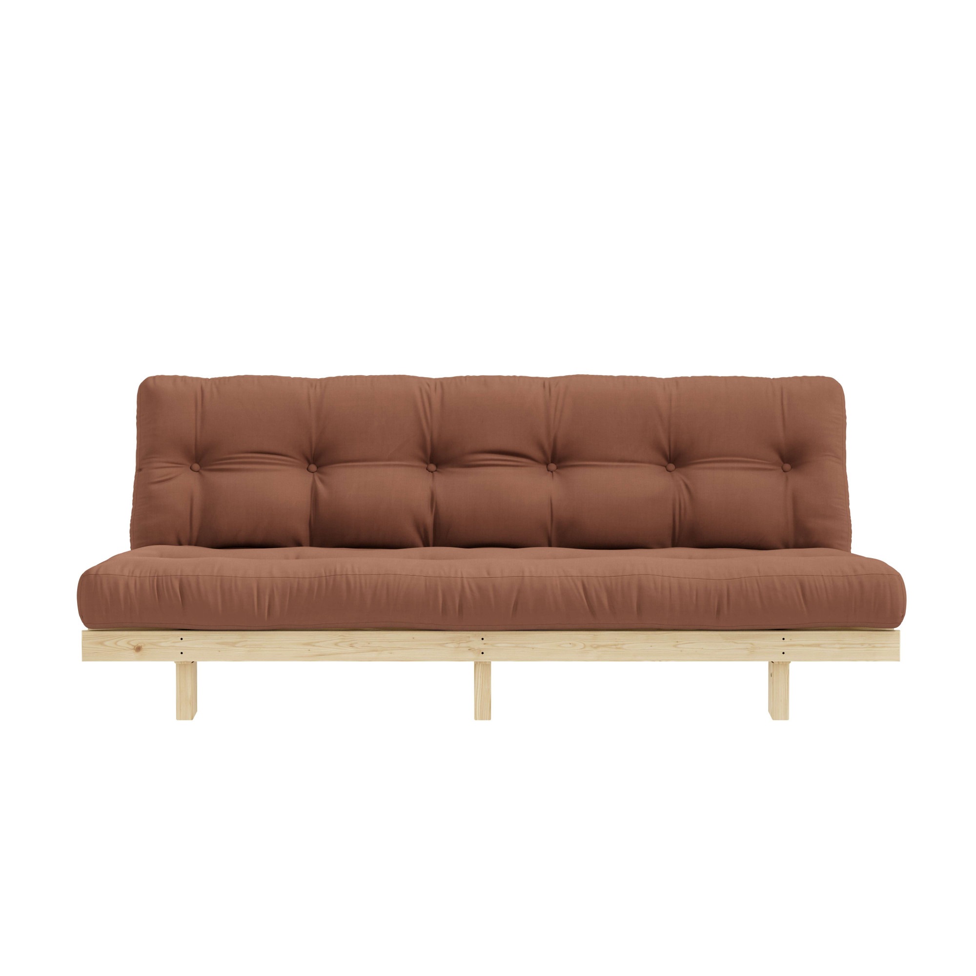Karup Design Schlafsofa "Lean 200 Schlafsofa, Gästebett, Sofa mit Futonmatratze" Inkl. Futonmatratze, Liegefläche 130x200 cm, FSC zertifizierte Kiefer