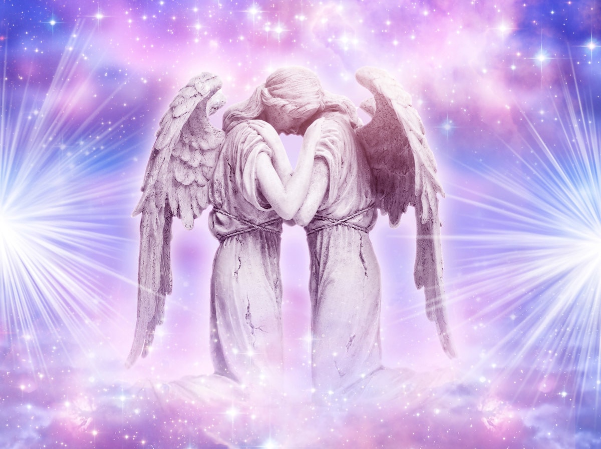 Papermoon Fototapete "Engel Liebe"