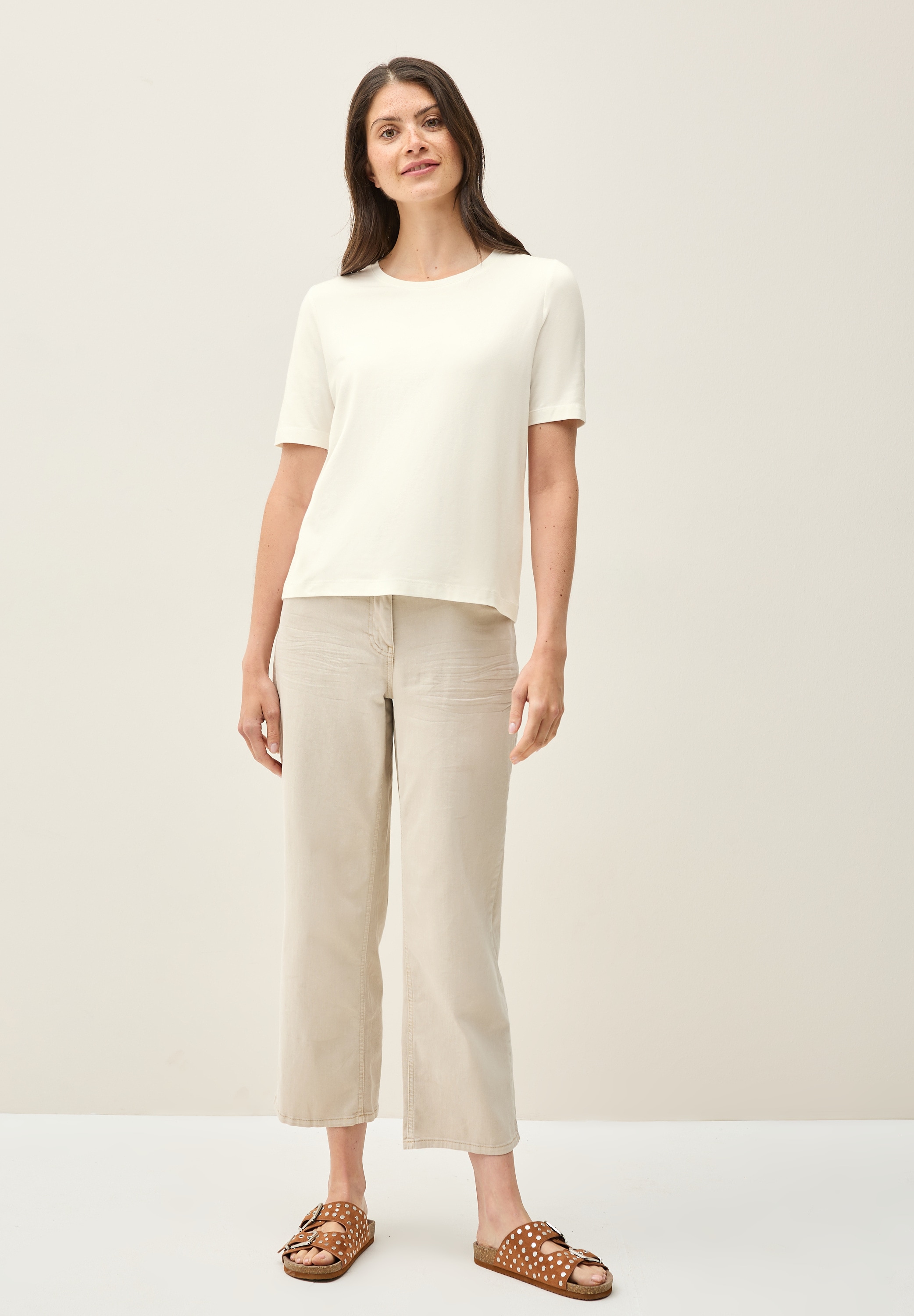 Cecil T-Shirt, im soften Baumwoll-Mix