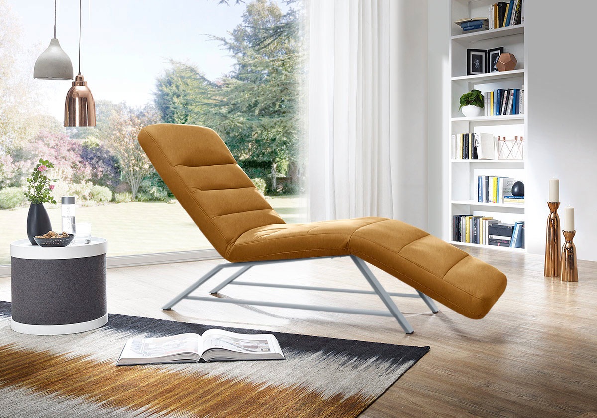 W.SCHILLIG Relaxliege »daily dreams«, Funktionsliege wahlweise mit Motor, Gestell matt, Breite 75 cm