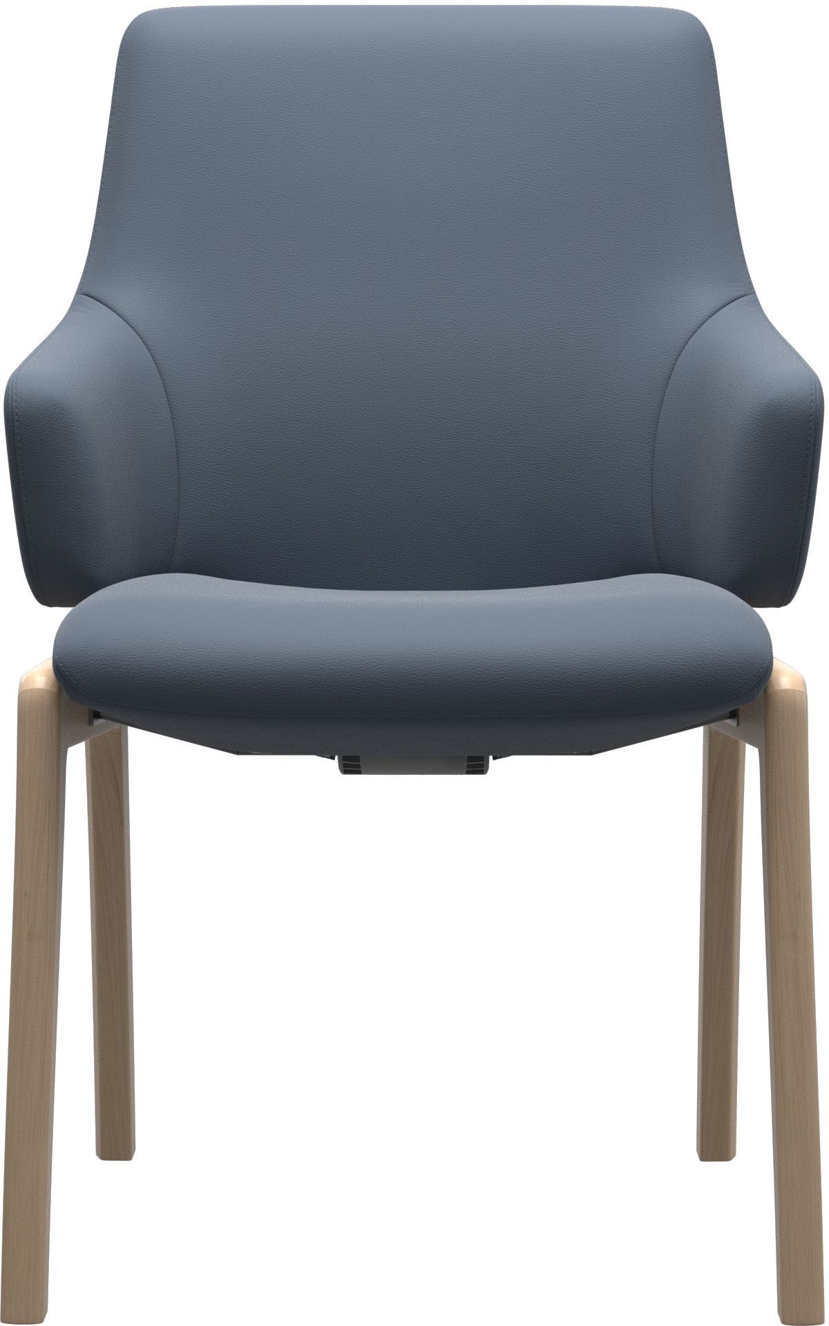 Stressless® Polsterstuhl »Laurel«, Leder PALOMA, Low Back mit Armlehne, Größe L, mit abgerundeten Beinen in Walnuss