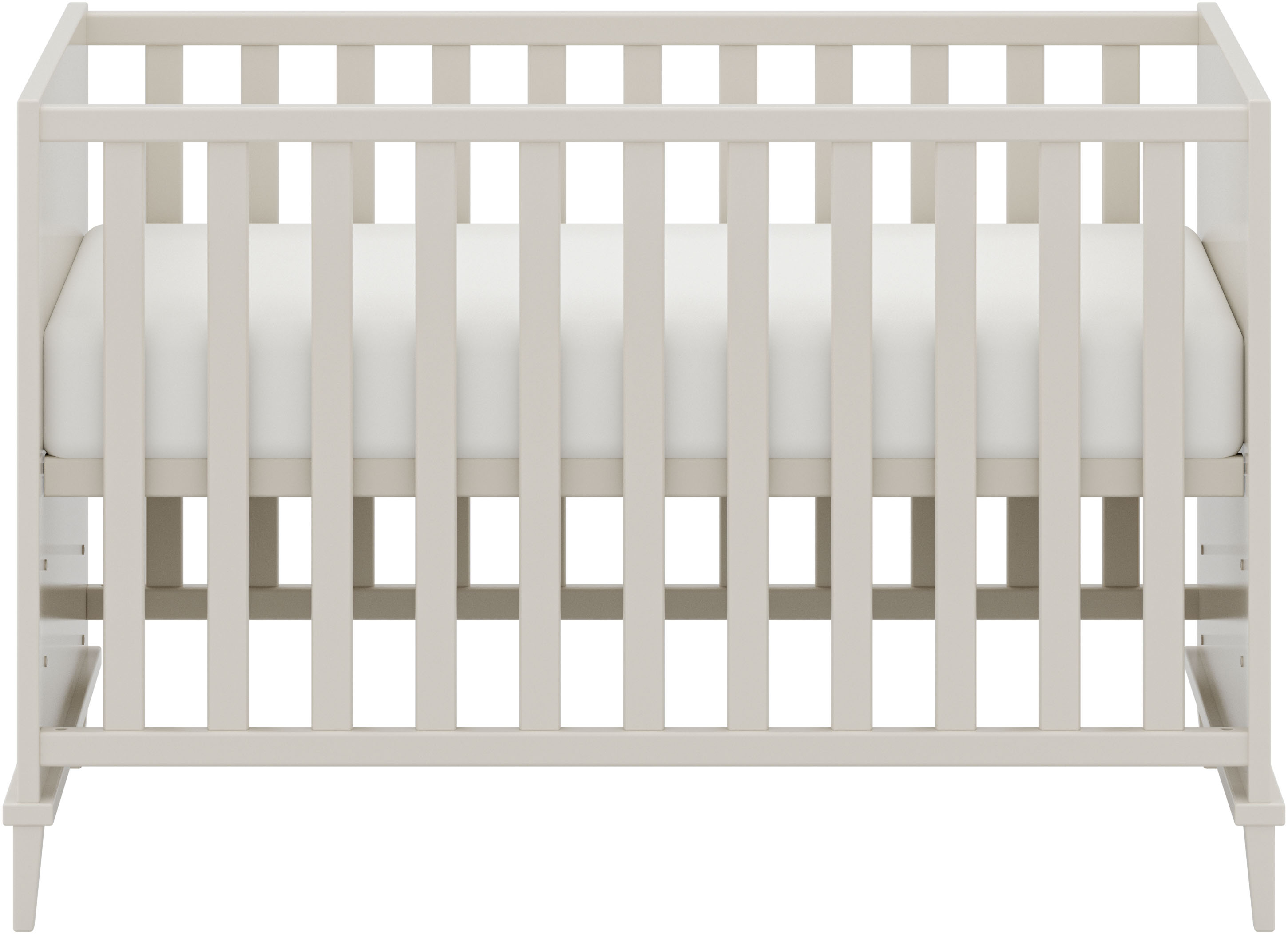 Thumbnail - YUNY by PAIDI Babybett "SISTER LOU in Beige" Gitterbett höhenverstellbar, Kinderbett