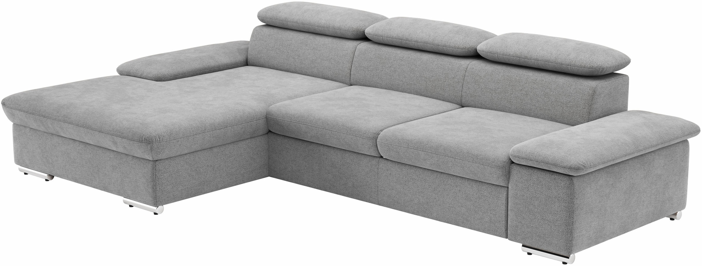 sit&more Ecksofa »Valantine L-Form«, inkl. Kopf- und Armteilverstellung, wahlweise mit Bettfunktion