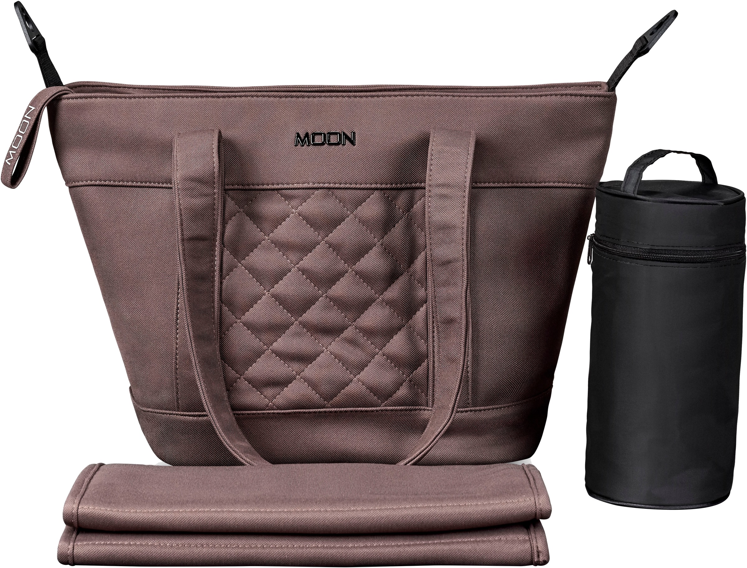 Moon Wickeltasche »V-Shape Bag«, inkl. Wickelunterlage u. Isolierflaschentasche