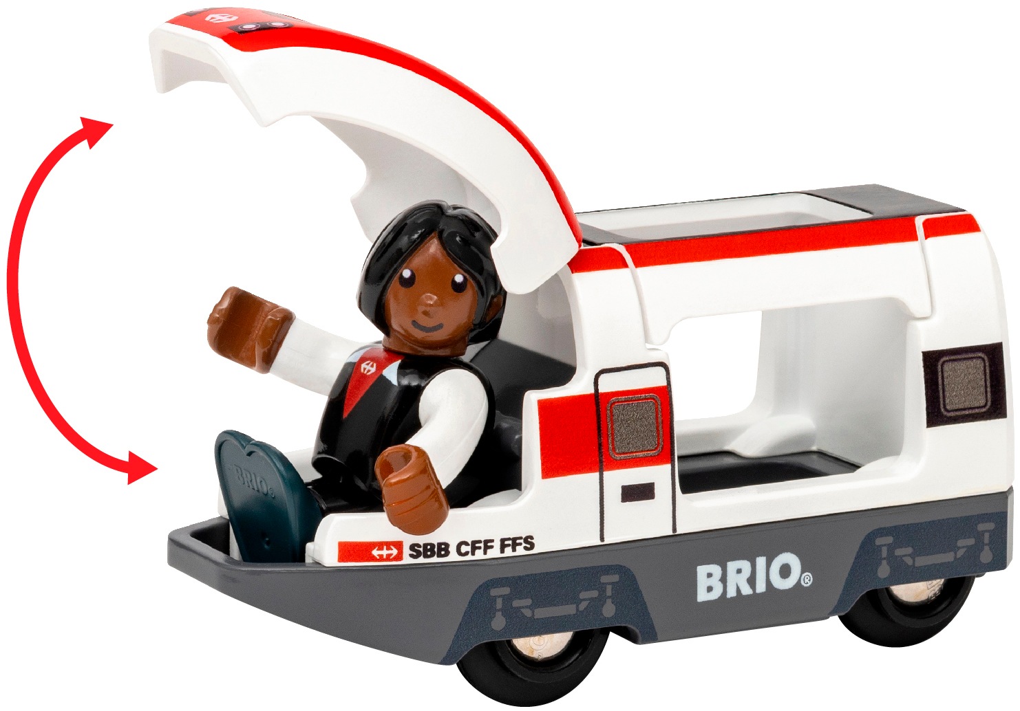 BRIO® Spielzeug-Zug »BRIO® WORLD, Trains of the World SBB-Zug (36090)«