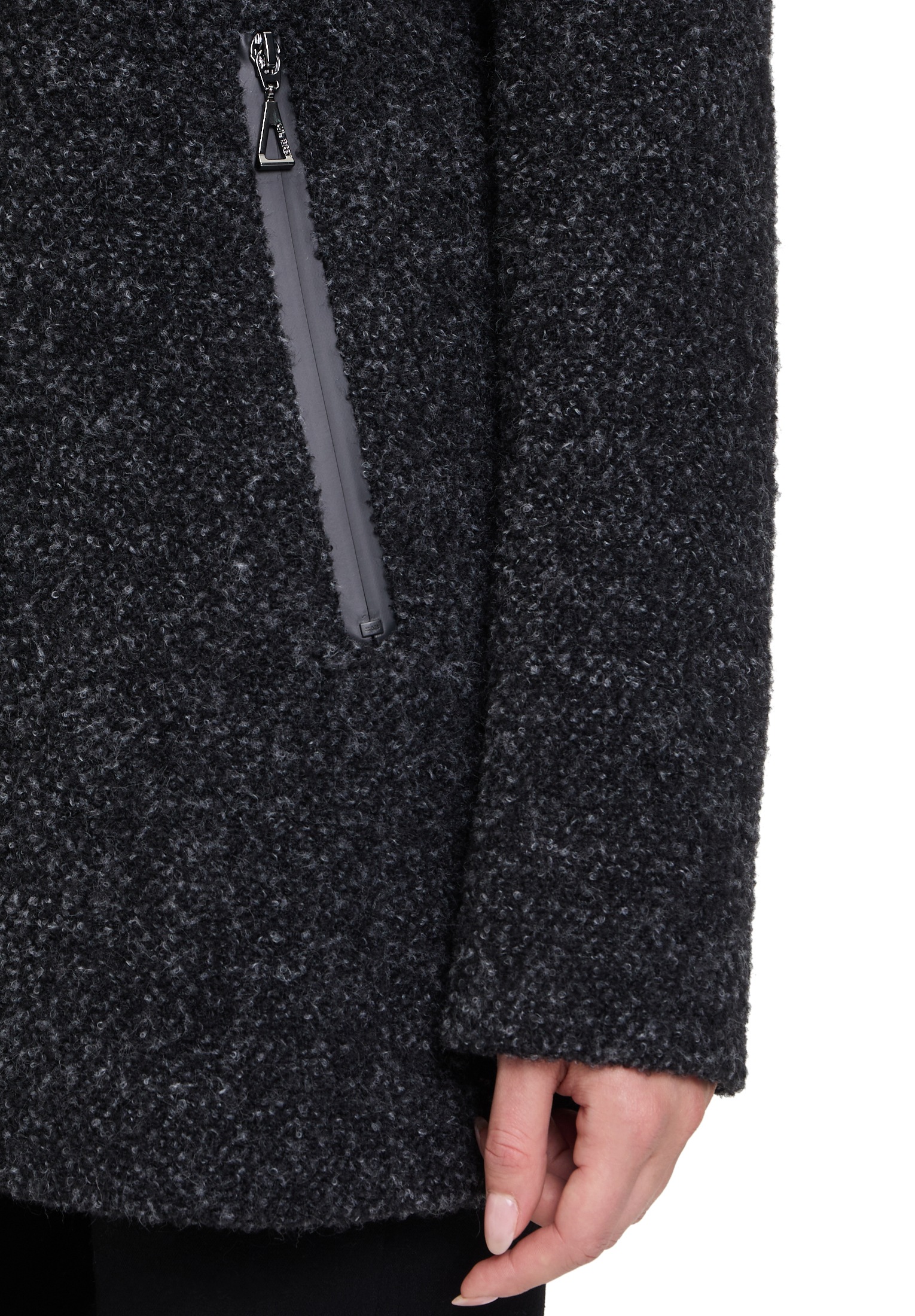 Gil Bret Wolljacke »Damen Wolljacke mit Kapuze« mit Kapuze