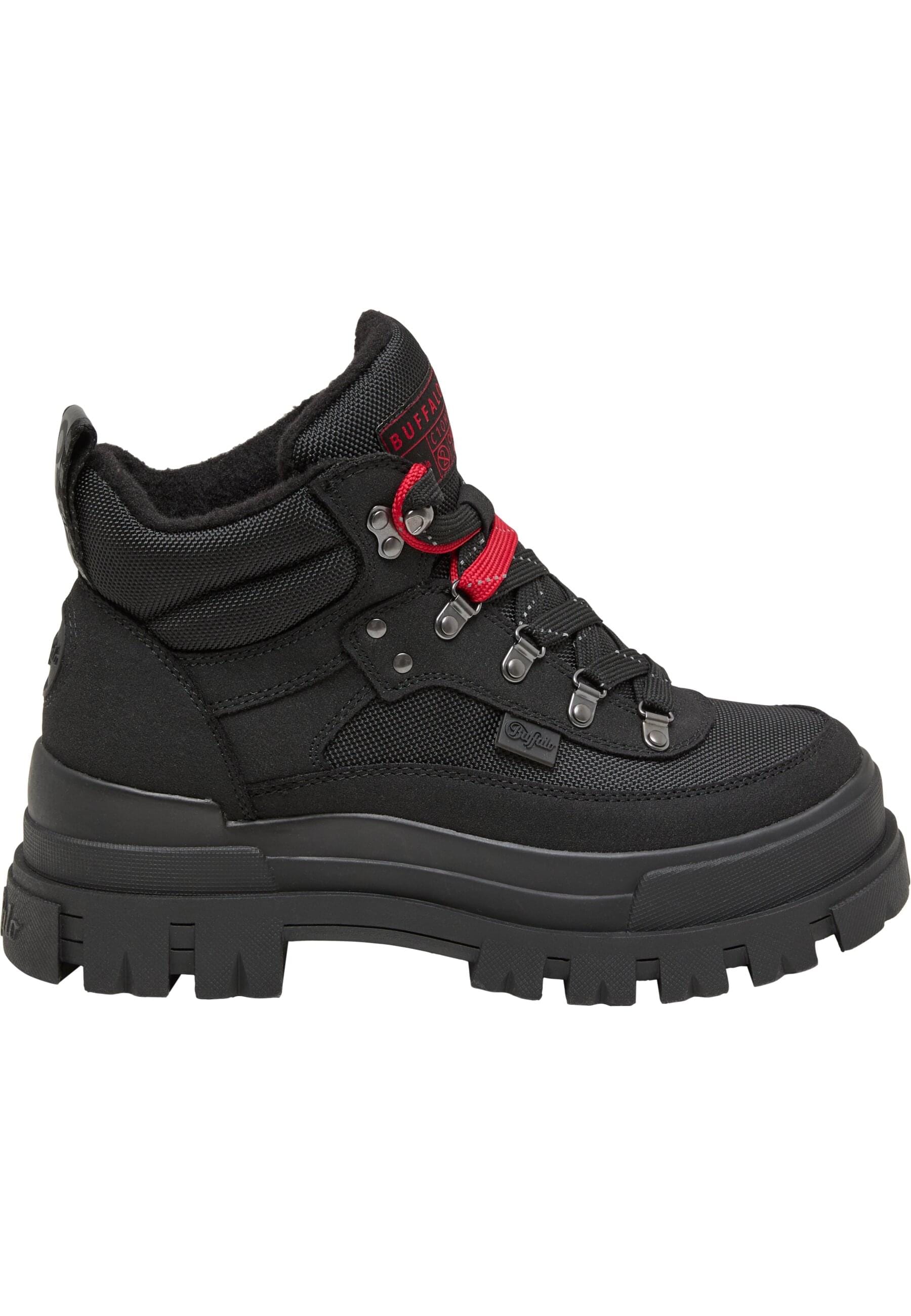 Buffalo Stiefel »Buffalo ASPHA COM HIKE MID - VEGAN NUBUCK/ NYLON«