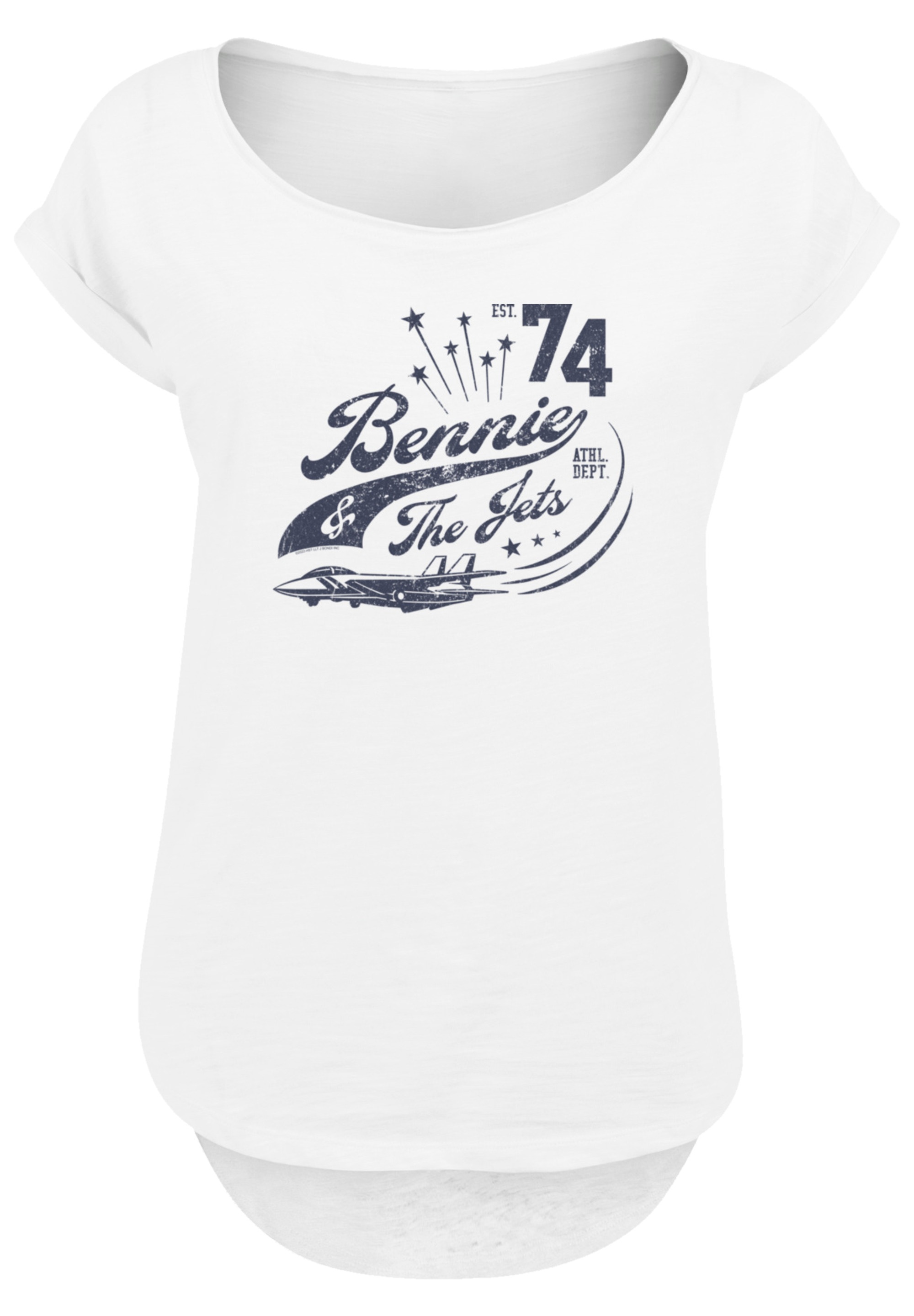 F4NT4STIC T-Shirt »Elton John Bennie And The Jets«, Musik, Band, Logo