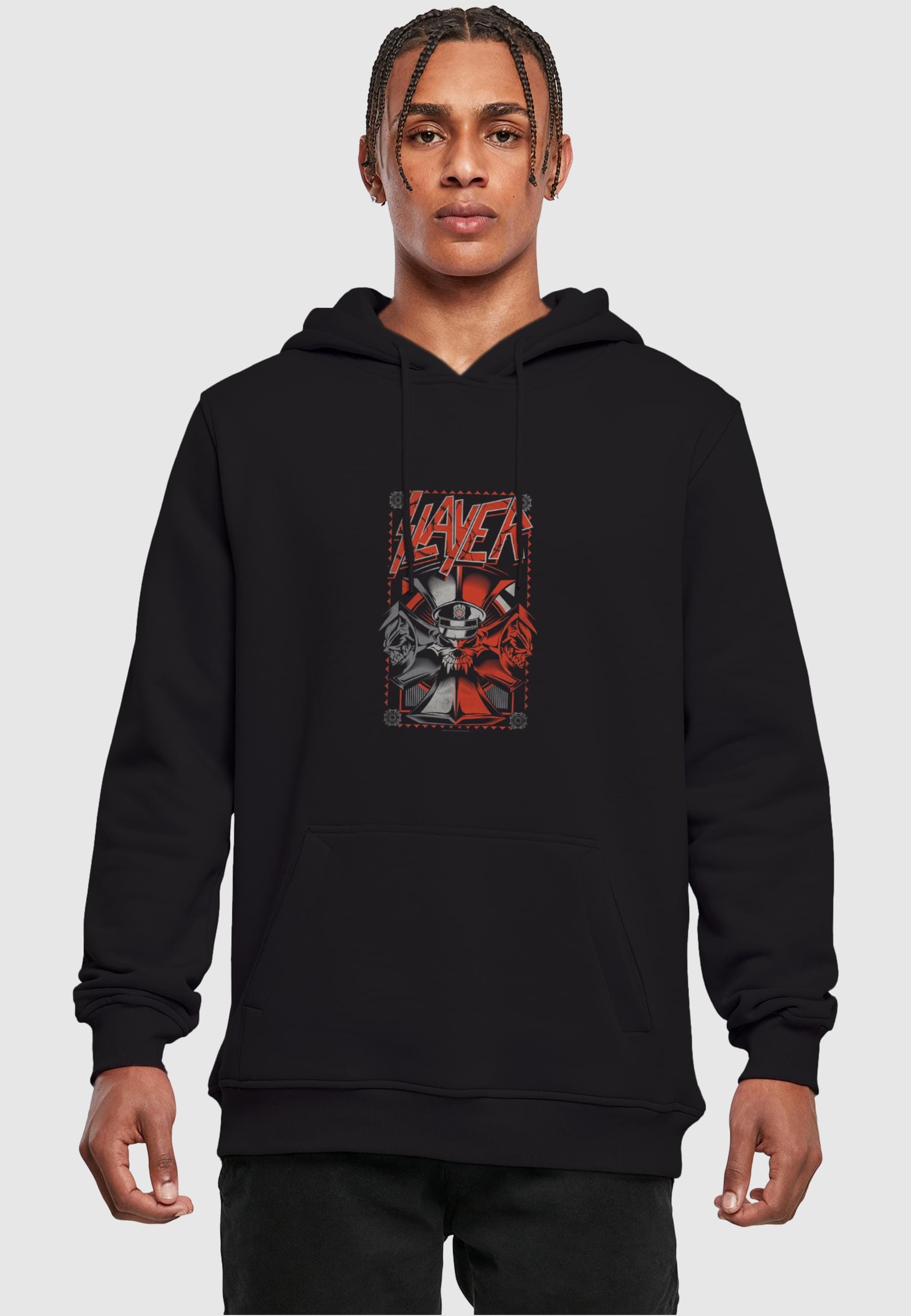 Merchcode Kapuzensweatshirt »Merchcode Herren Slayer - Propaganda Heavy Hoody«, (1 tlg.)