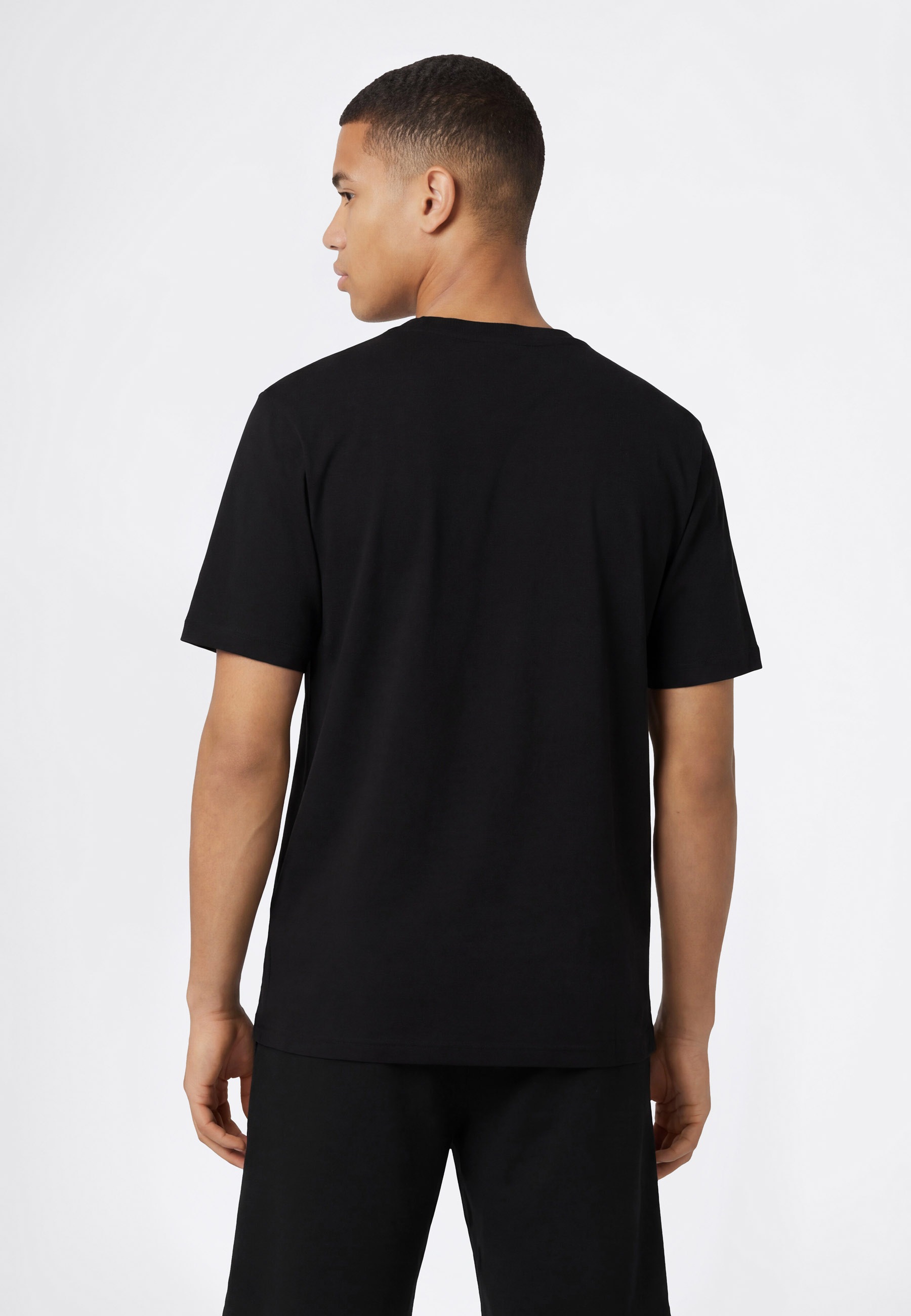 T-Shirt CHAMPION "Graphic Tee", Herren, Gr. L, nbk, Obermaterial: 100% Baumwolle, normal, Rundhals, Shirts T-Shirt, sportliche Passform, Kurzarm, Rundhalsausschnitt 2