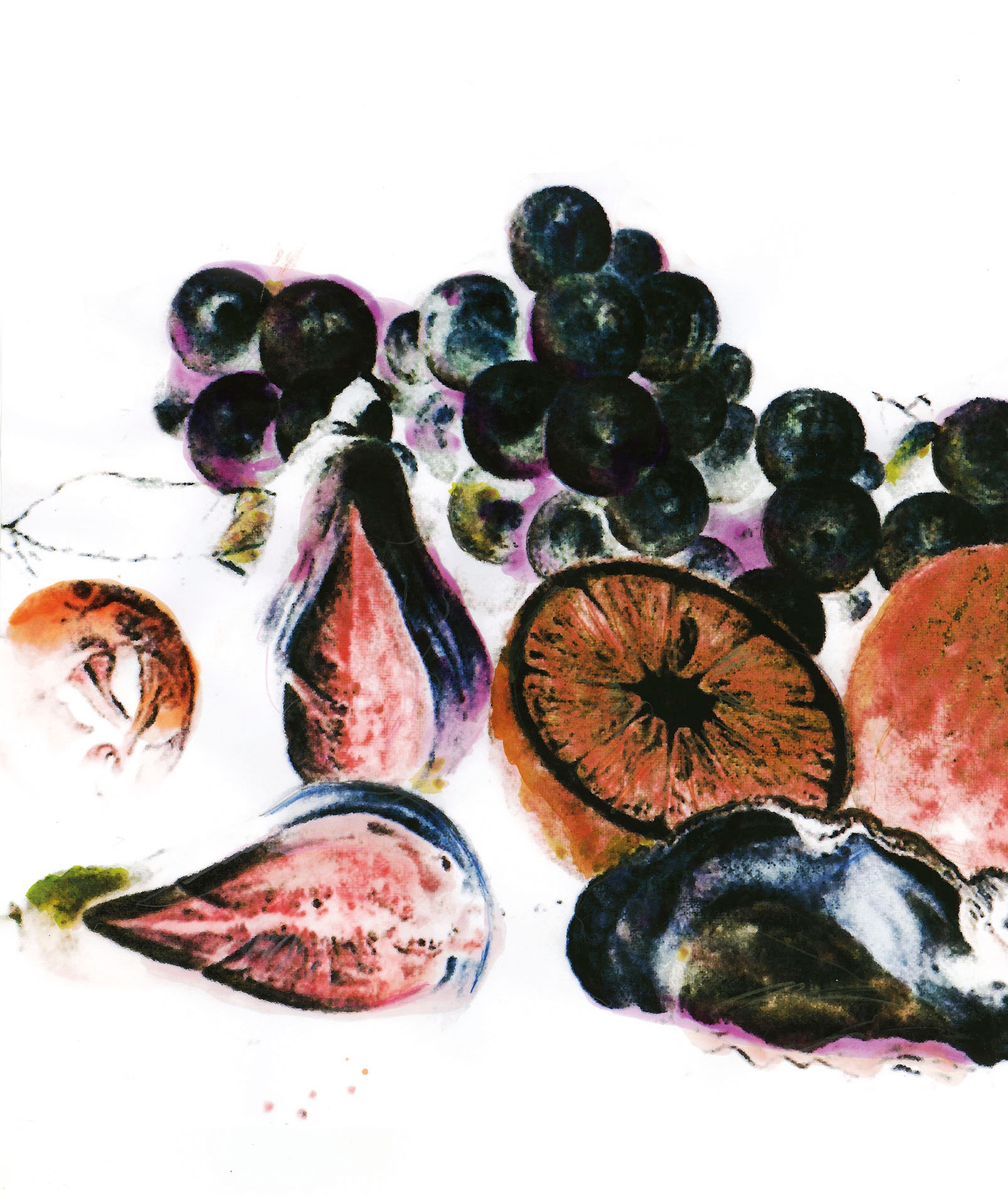 Komar Wandbild "Fruits dautomne", (1 St.), Deutsches Premium-Poster Fotopap günstig online kaufen