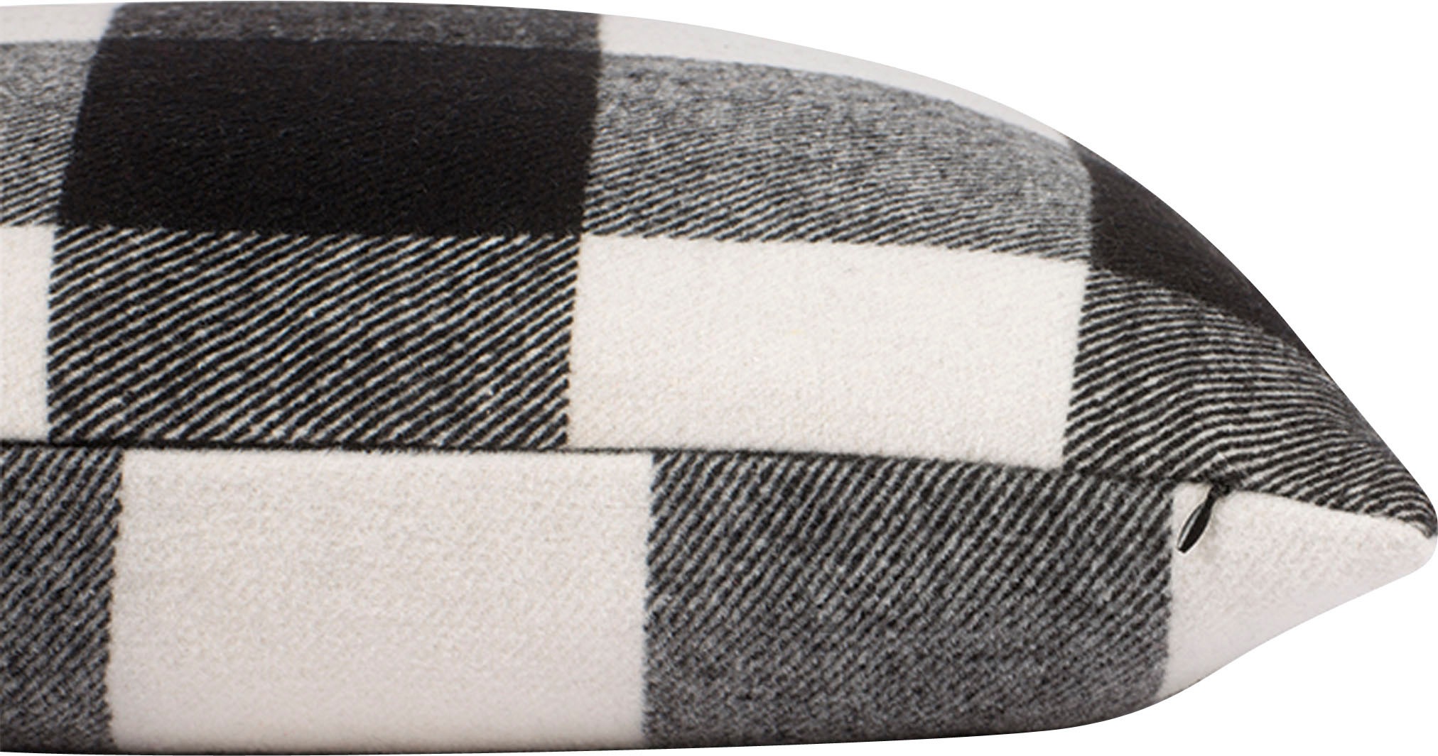 TOM TAILOR HOME Dekokissen "Big Check" im modernen Salt & Pepper Look, Kiss günstig online kaufen