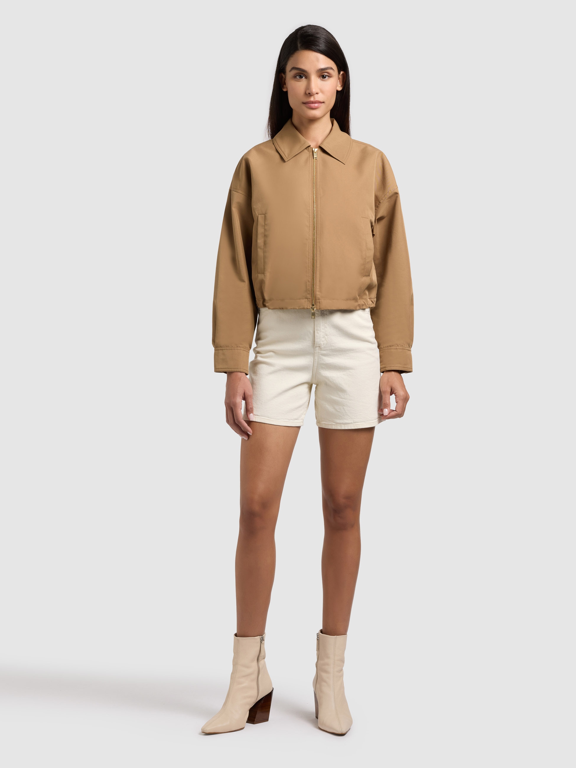 khujo Blouson »TOVEE« ohne Kapuze