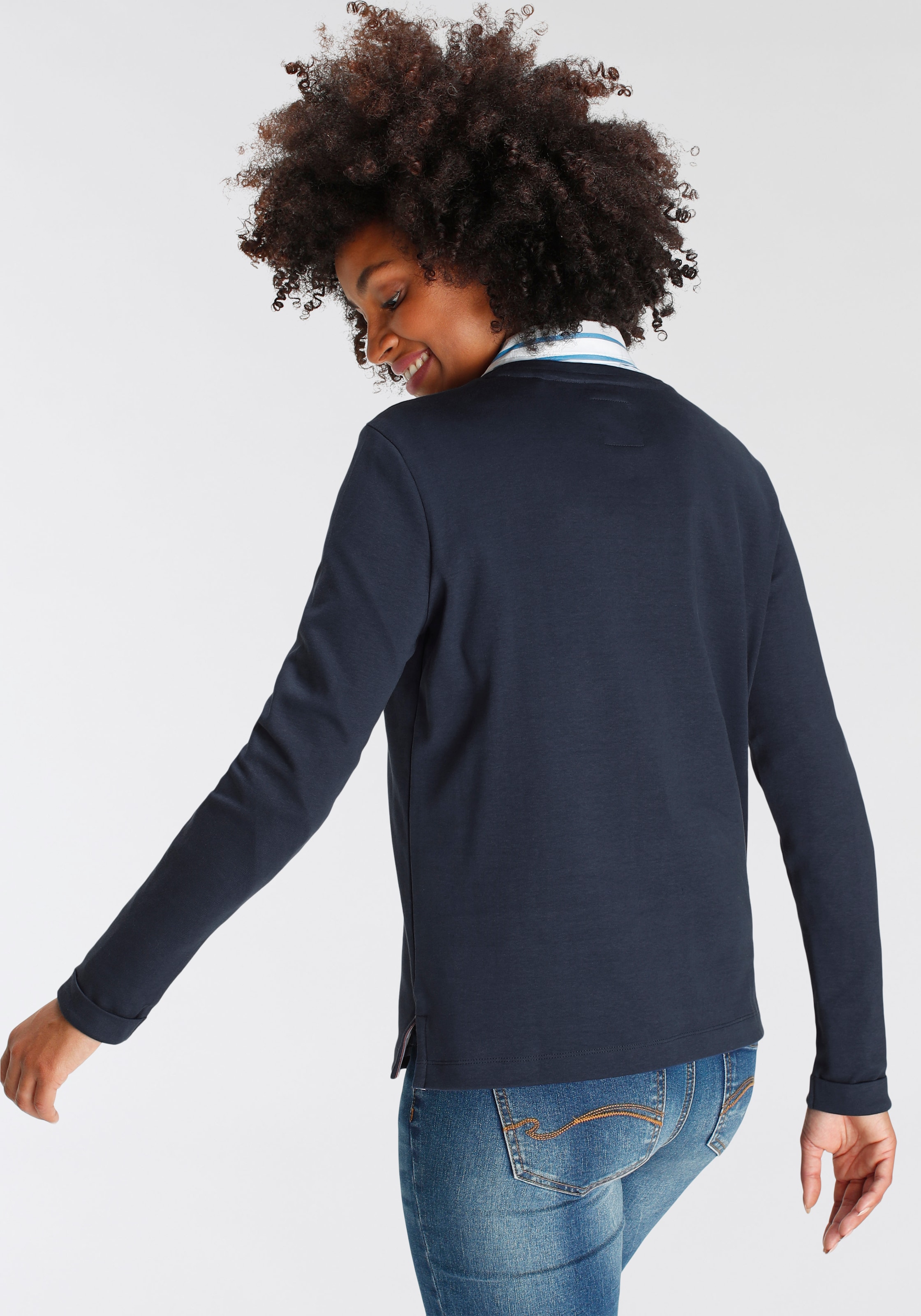 KangaROOS Sweater, mit großem Logodruck