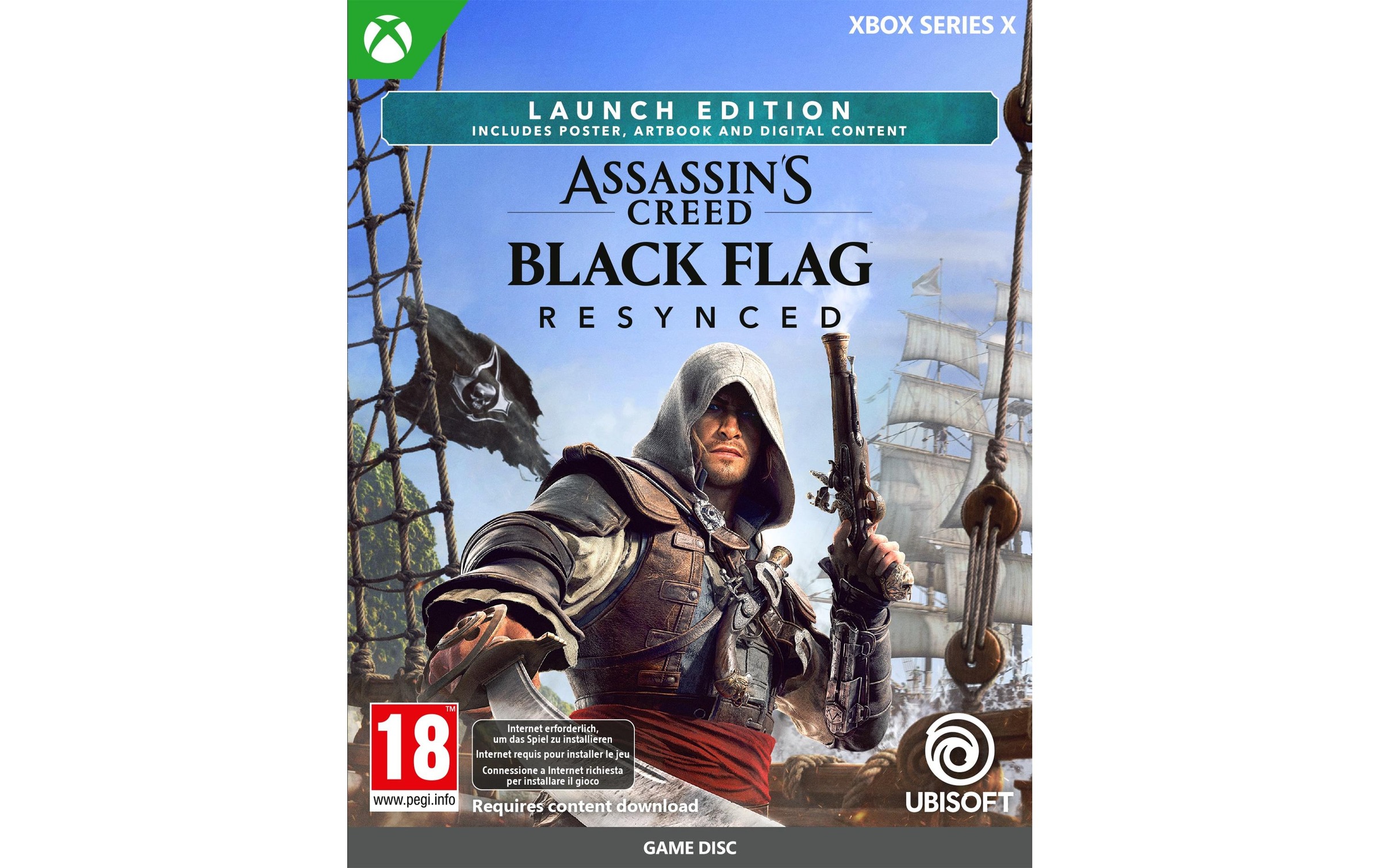 UBISOFT Spielesoftware »Assassin's Creed: Black Flag Resyn. – L. Ed. (Box)« Xbox Series X