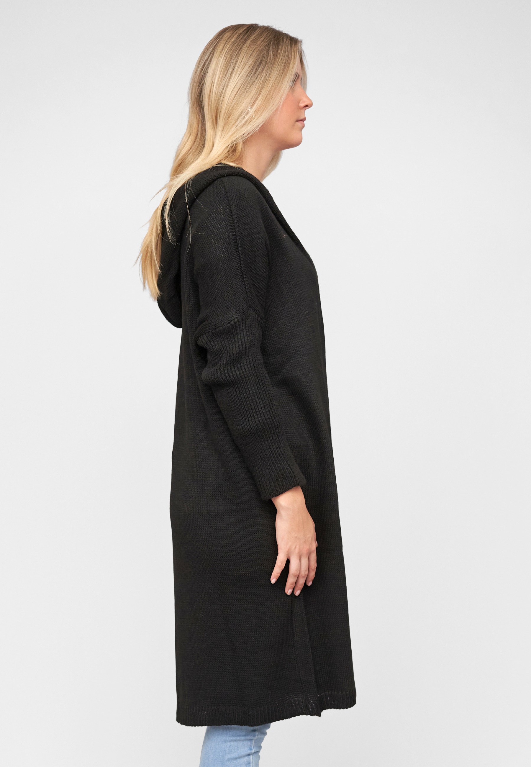 CLOUD 5IVE Strickjacke »CLOUD 5IVE Knit Cardigan with hood« 1