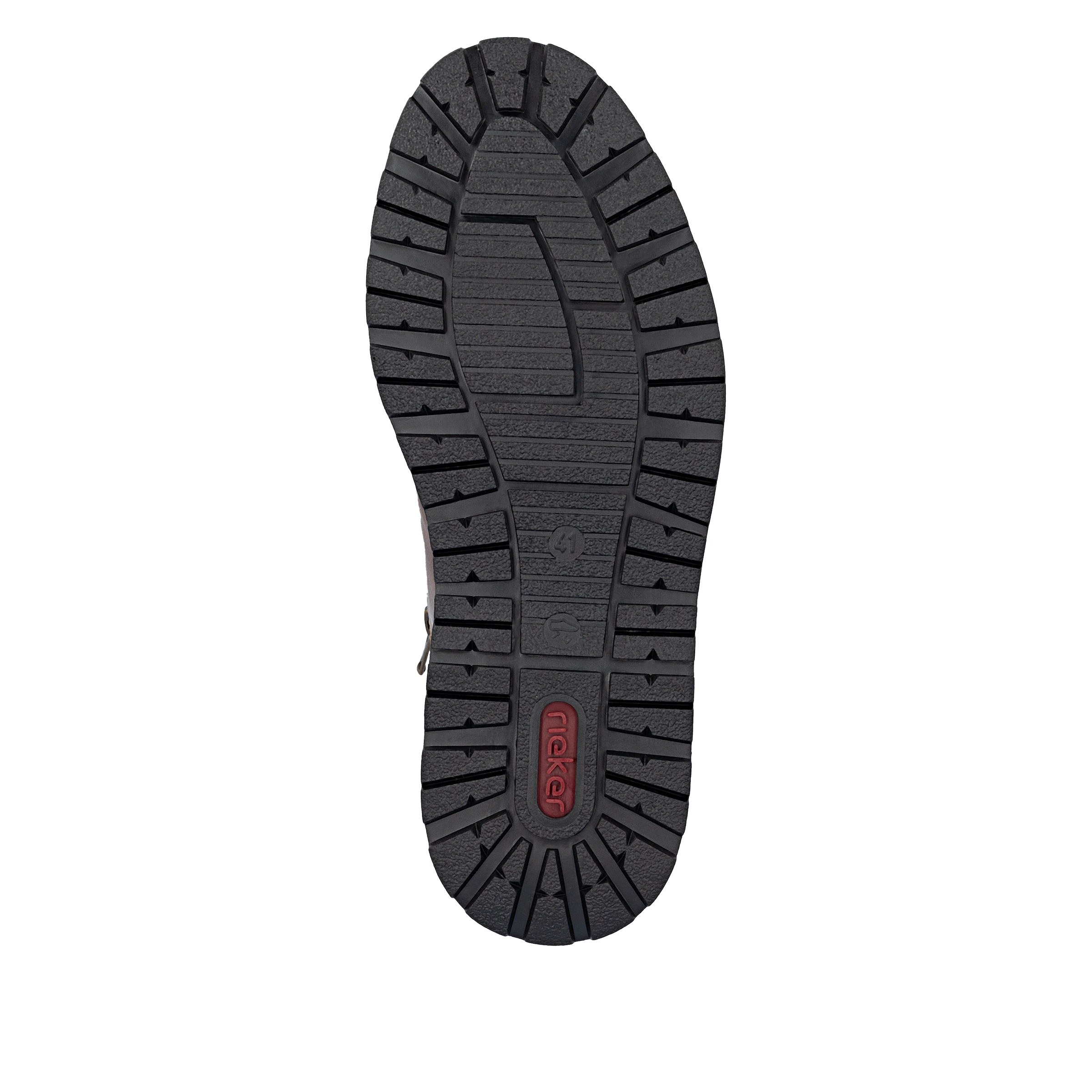 Rieker Schnürschuh, Business Schnürer, Halbschuh, Casual Sneaker mit Innenreißverschluss
