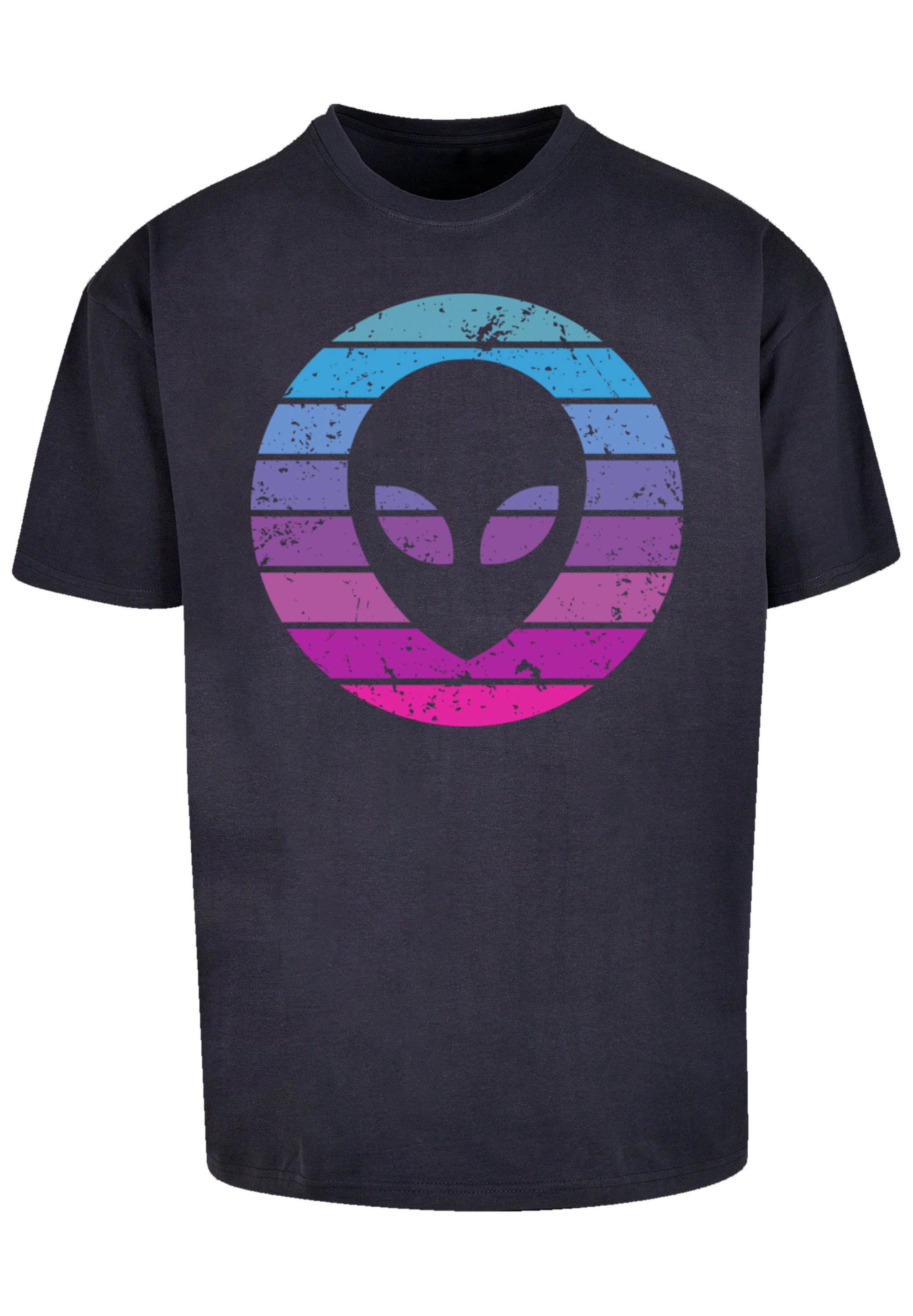 F4NT4STIC T-Shirt »Alien Kopf«, Premium Qualität