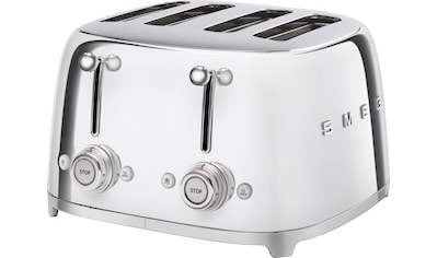 Smeg Toaster »TSF03SSEU«, 4 kurze Schlitze, 3000 W kaufen