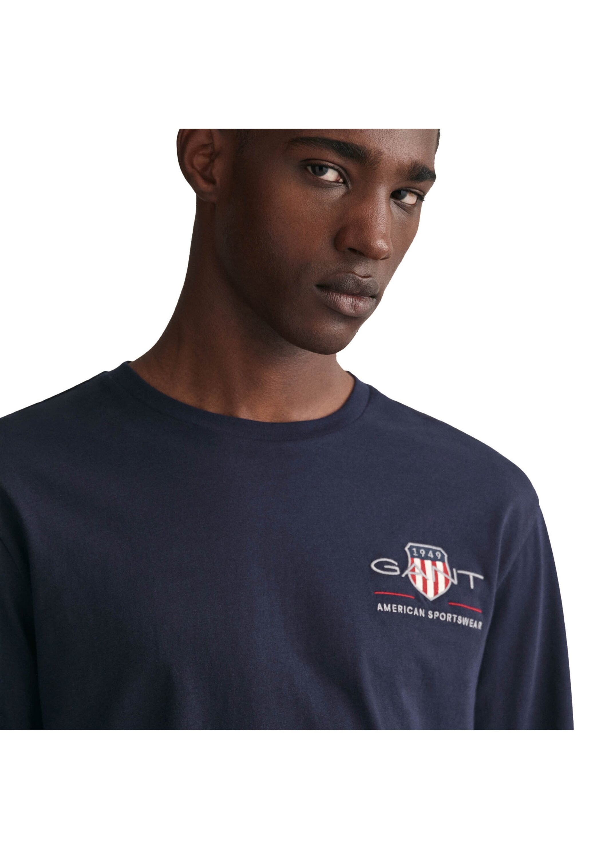 Gant Longsleeve »Longsleeve REGULAR MEDIUM ARCHIVE SHIELD 1er Pack«