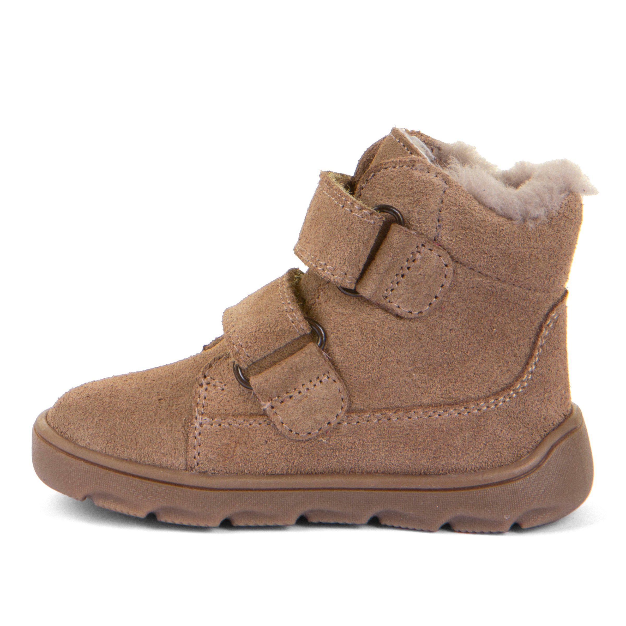 froddo® Barfußschuh »ZERU TEX FURRY BAREFOOT«  Klettstiefelette, Winterstiefel mit TEX-Ausstattung