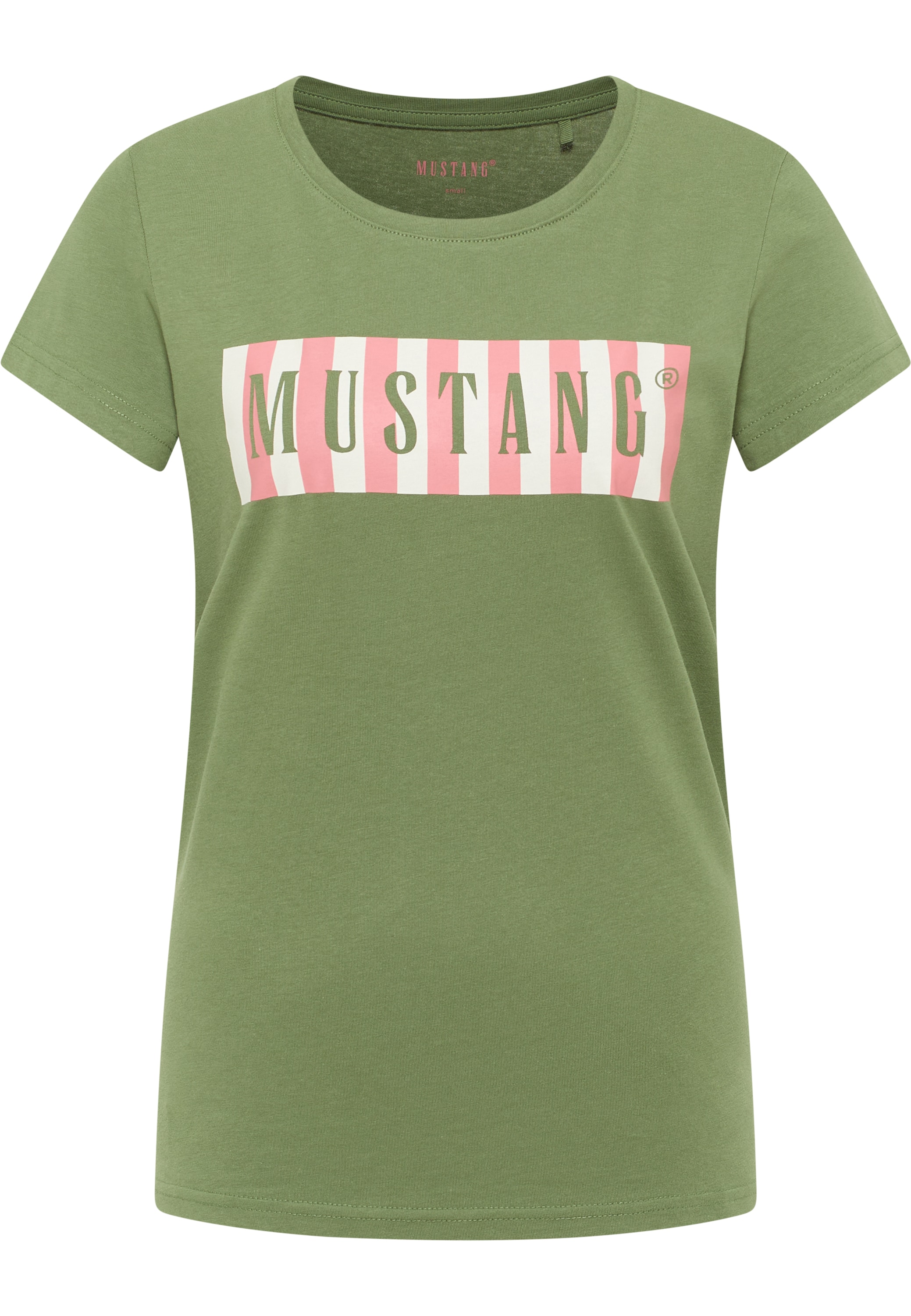 MUSTANG Kurzarmshirt "Damen Style Alma" günstig online kaufen