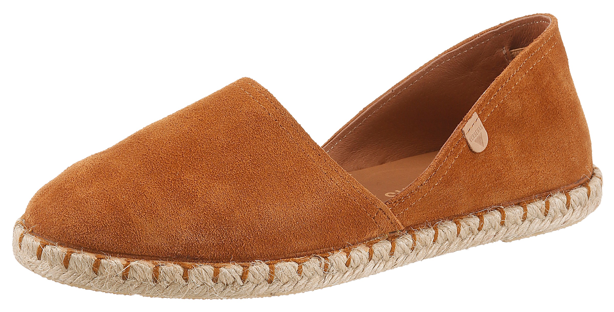 VERBENAS "CARMEN SERRAJE", Schlupfschuh, Sommerschuh, Loafer mit typischem Jute-Rahmen