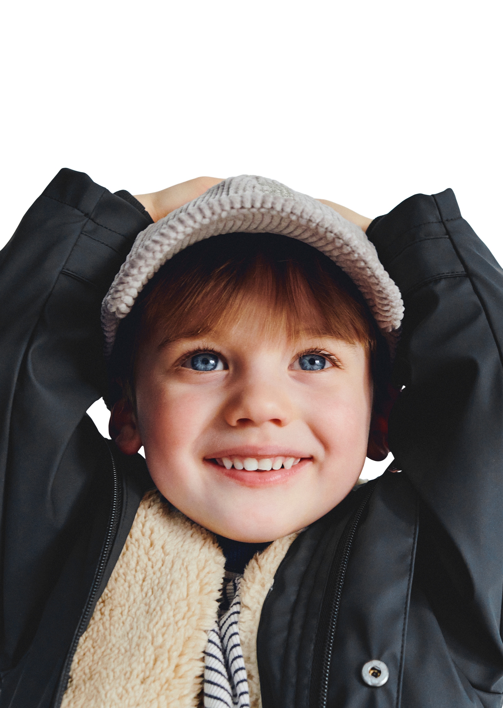 Marc O'Polo Outdoorjacke »mit flauschigem Teddyfell-Futter« mit Kapuze