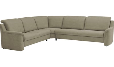 Ecksofa »Garda«, (4 St.), inklusive Kopfteilverstellung, Stellmaß 309x277 cm