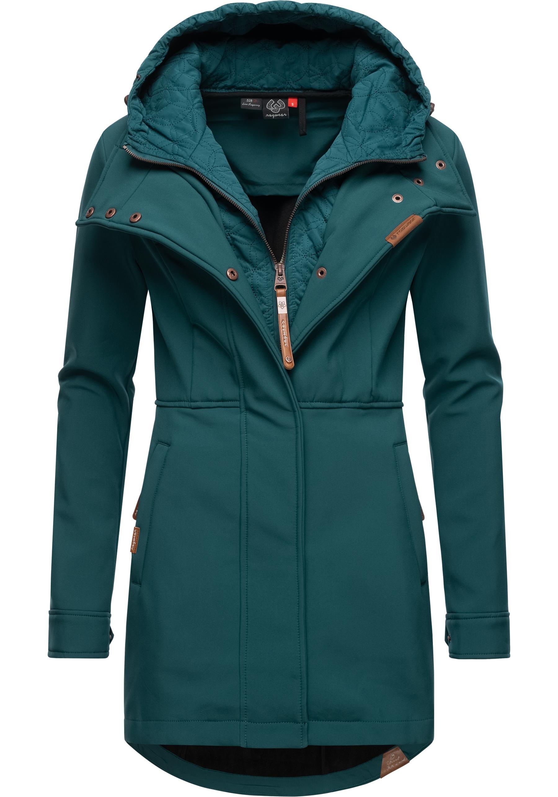 Sublevel Damen Softshellmantel Mit Kapuze - Wasserdichte Übergangsjacke Für Outdoor
