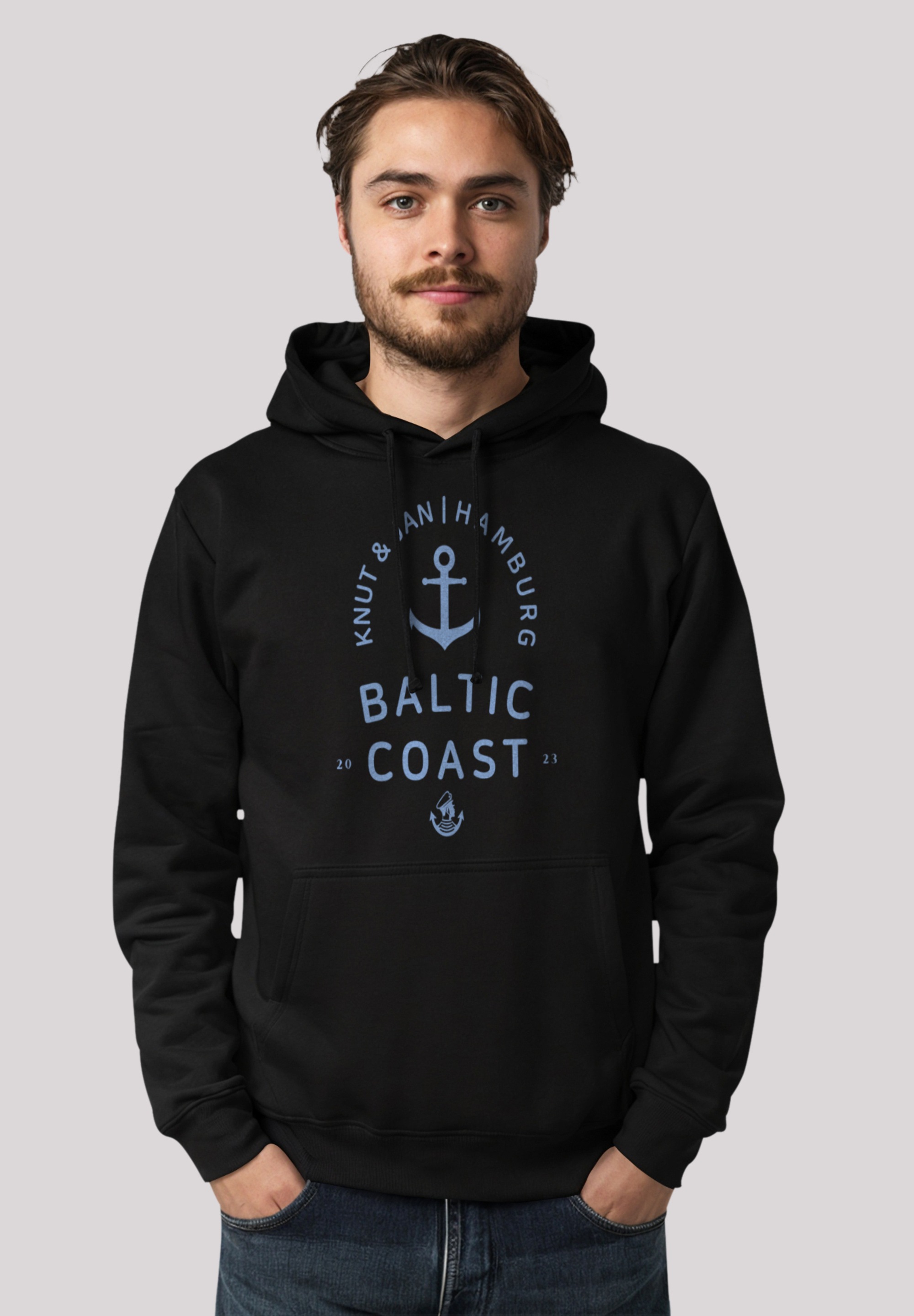 F4NT4STIC Megztinis su gobtuvu »Ostsee Logo Knut...
