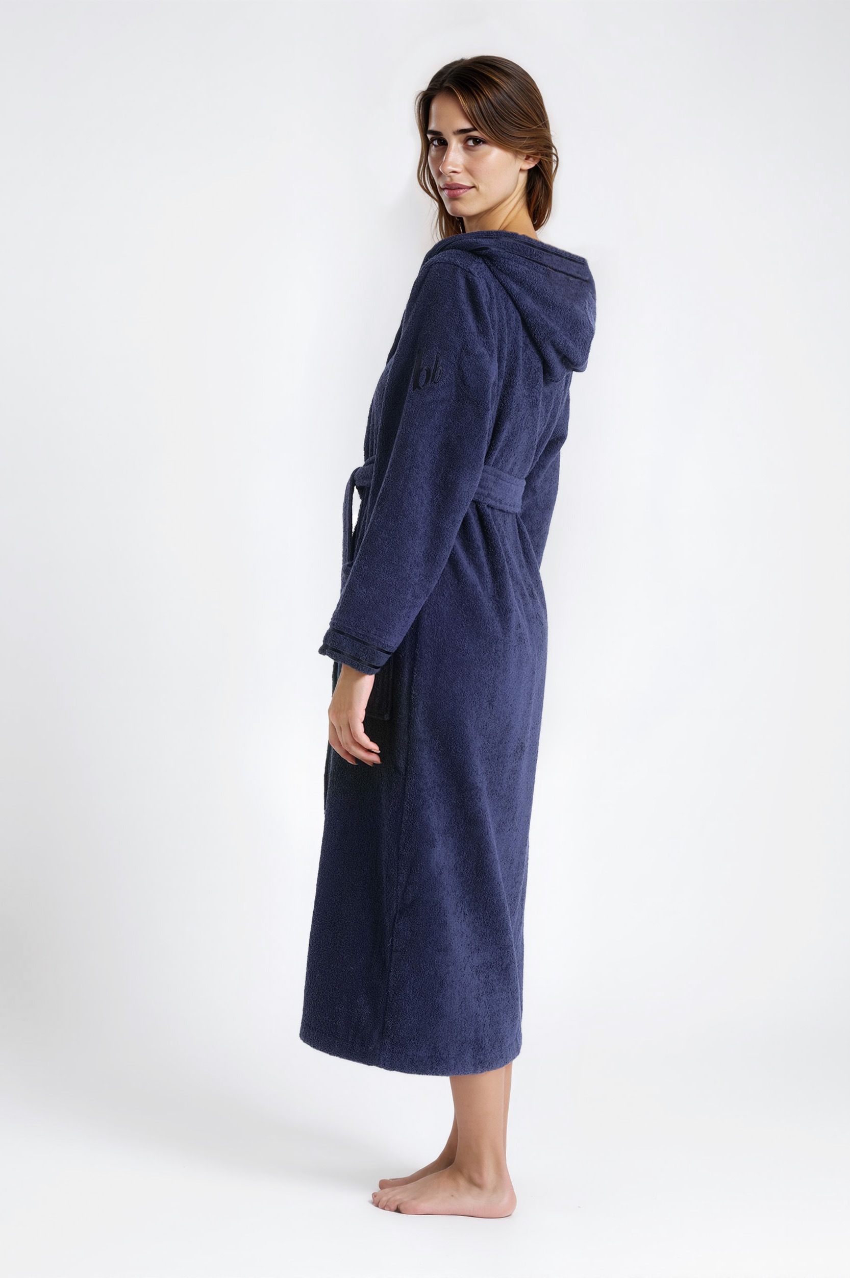 Bruno Banani Damenbademantel "Clement, ideal für Sauna & Spa, Hotelbademant günstig online kaufen