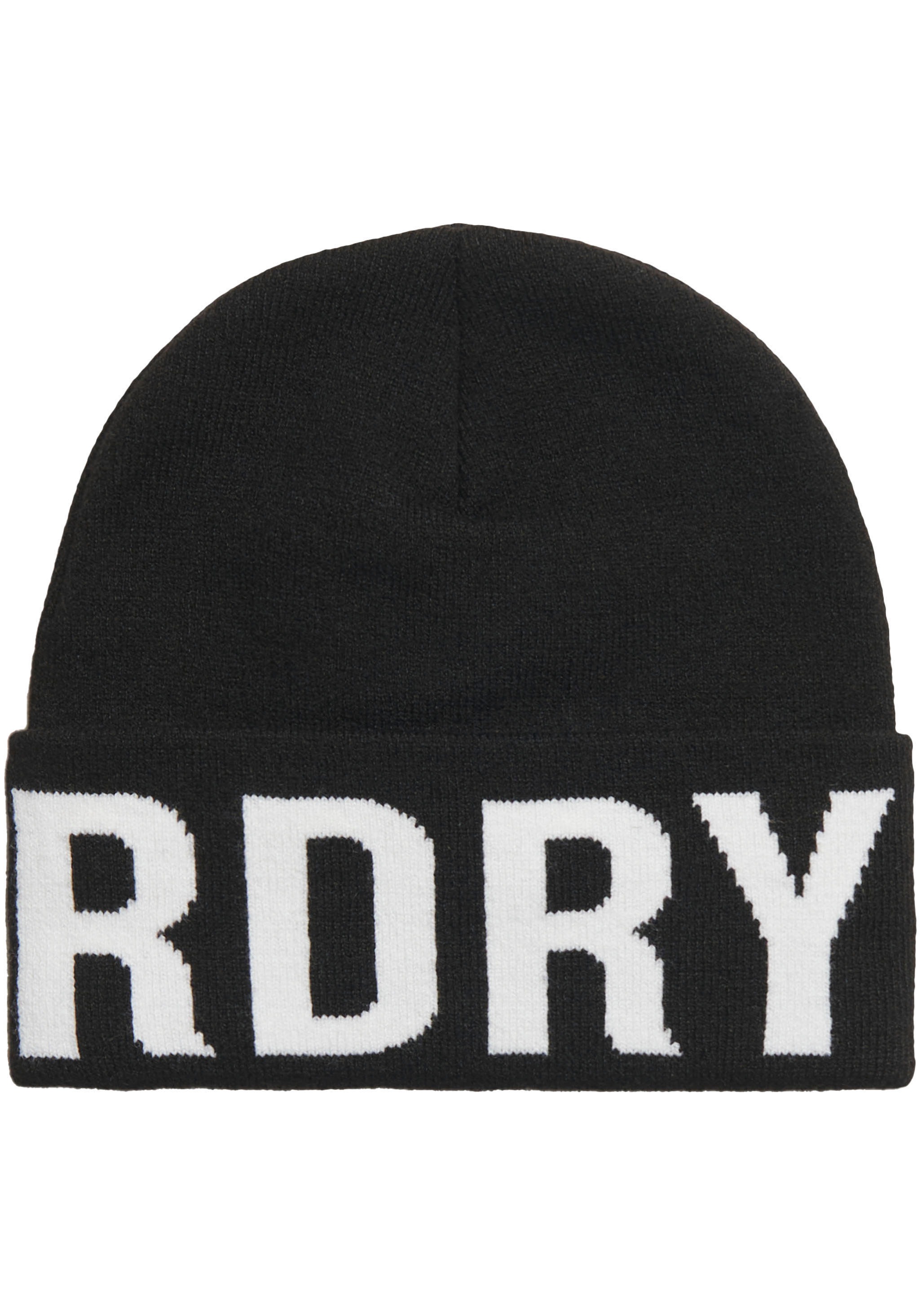 Superdry Beanie "BRANDED KNITTED BEANIE HAT" günstig online kaufen