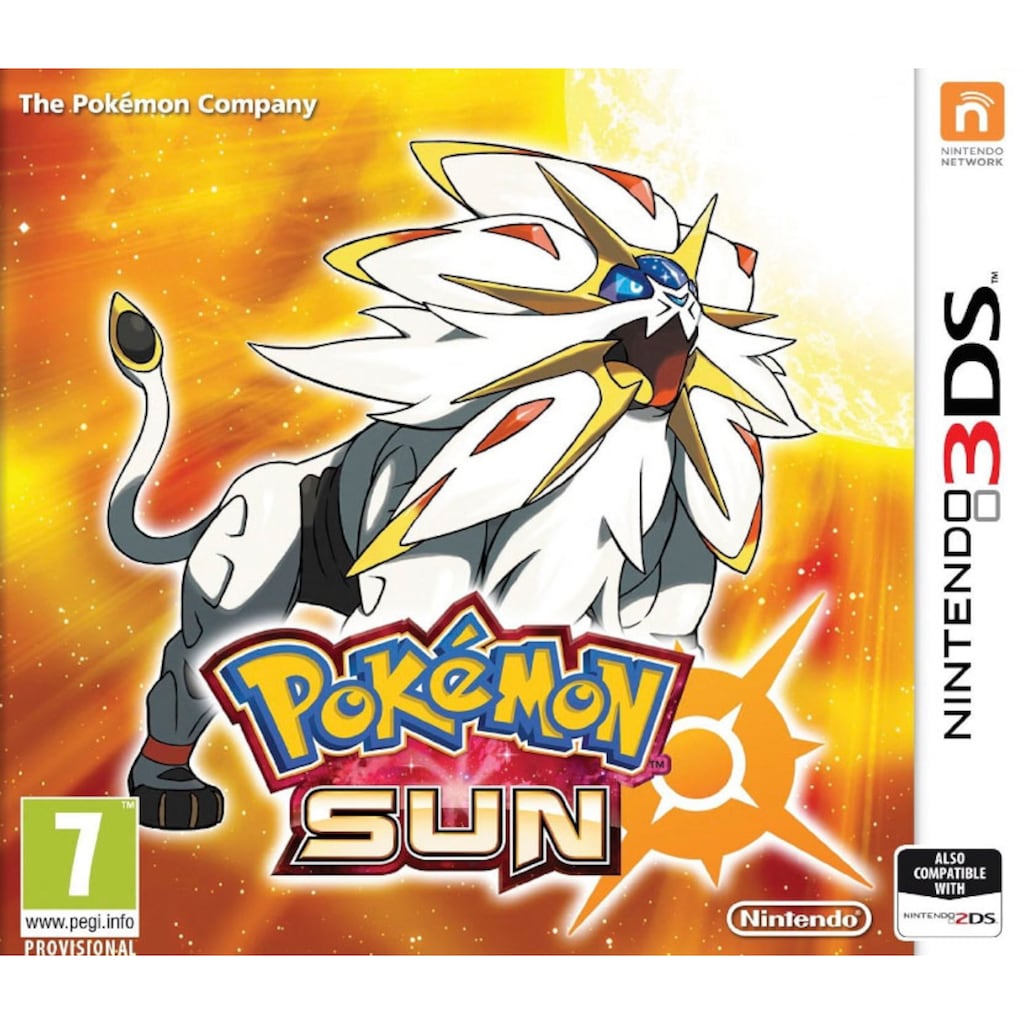 Nintendo 3DS Spielesoftware »Pokémon Sonne«, Nintendo 3DS