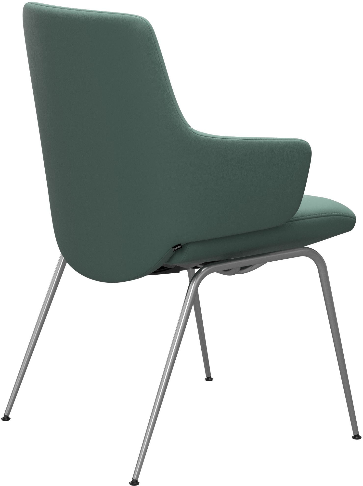 Stressless® Polsterstuhl »Laurel«, Leder PALOMA, Low Back mit Armlehne, Größe L, mit Beinen aus Stahl in Chrom glänzend