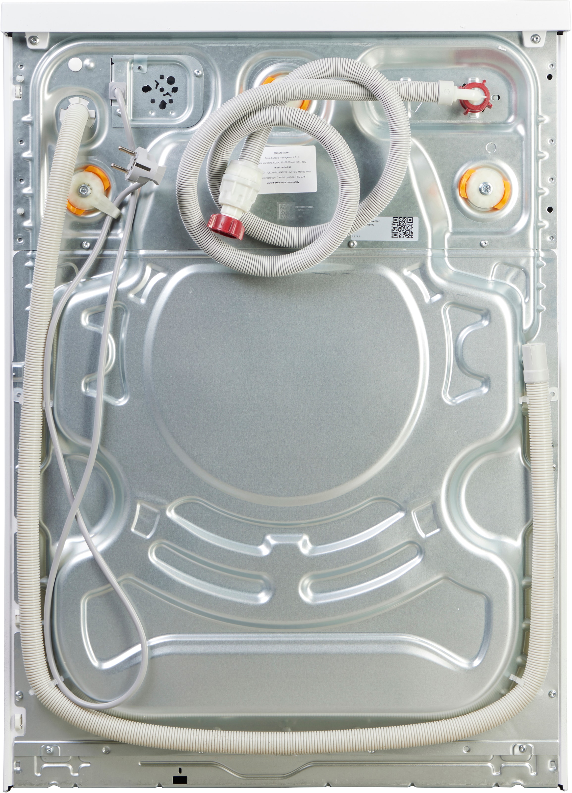 BAUKNECHT Waschmaschine »B WM 9A12 BC« 9 kg 1400 U/min Adaptive Wash – Intelligente Anpassung für perfekte Waschergebnisse