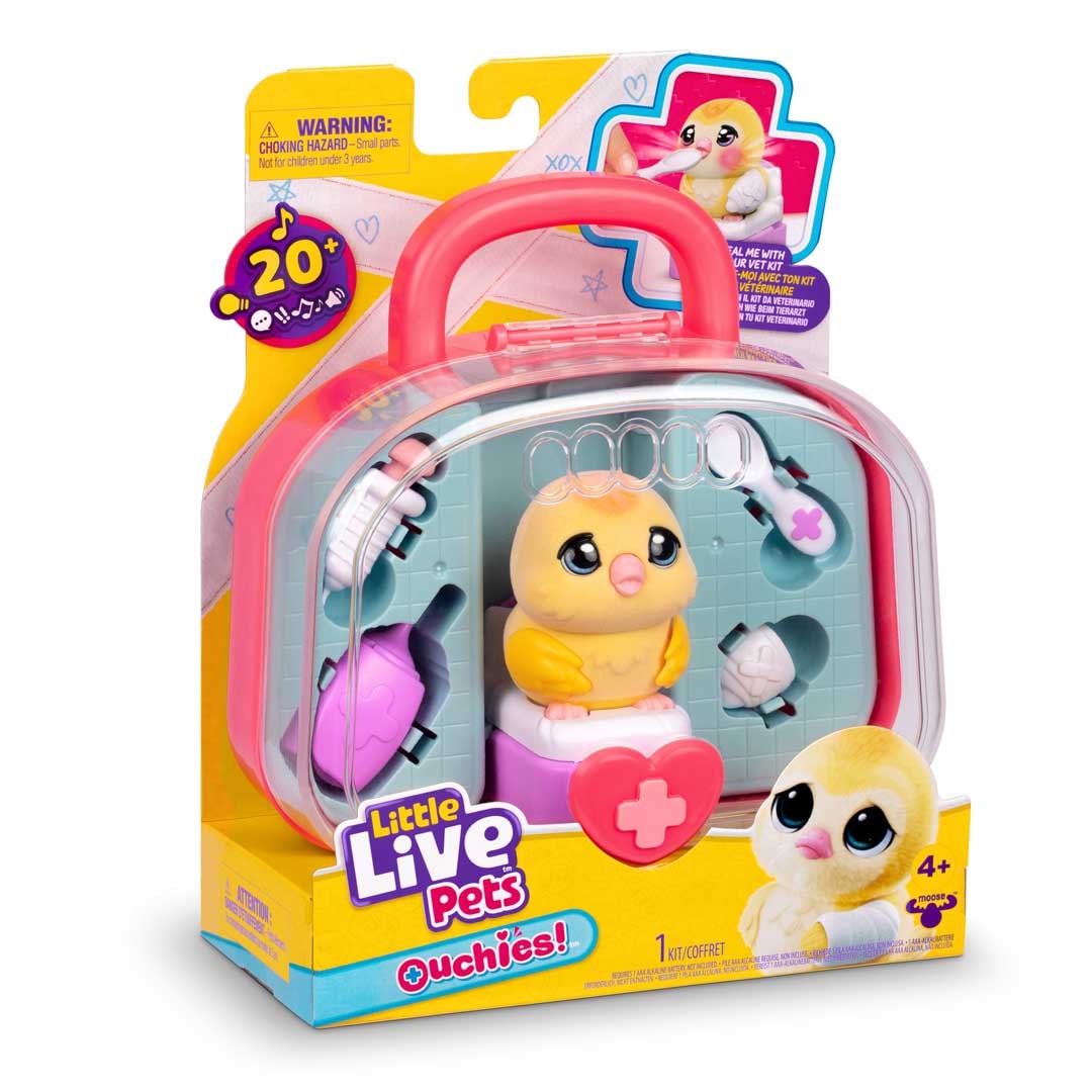 Moose Spielwelt »Little Live Pets: Ouchies S2 Mini: Chirpy (Chick)« Mit über 50 Geräuschen und Reaktionen