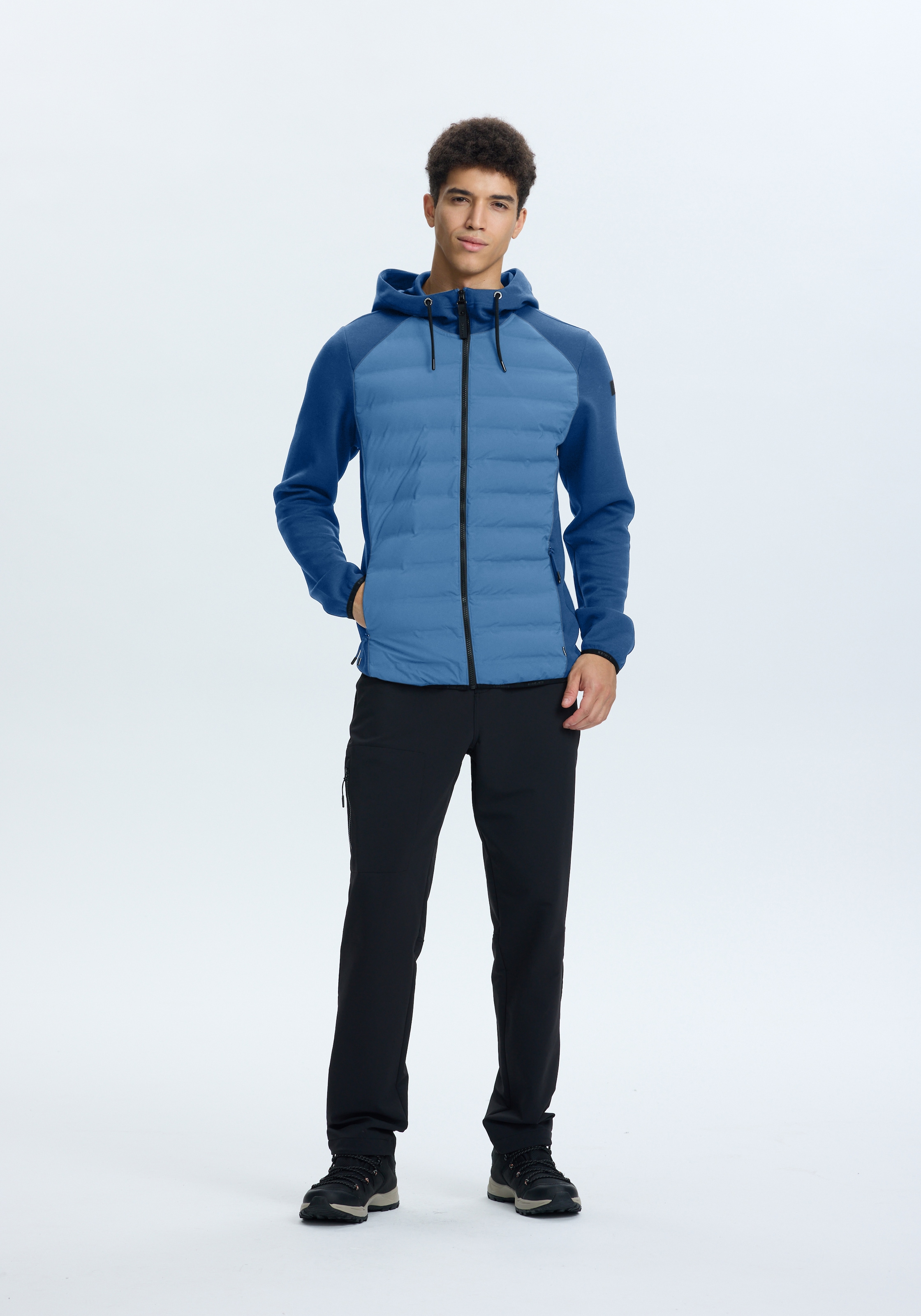Icepeak Hybridjacke "ICEPEAK AIKERA" wasserabweisendes Material, mit elastischer Verarbeitung