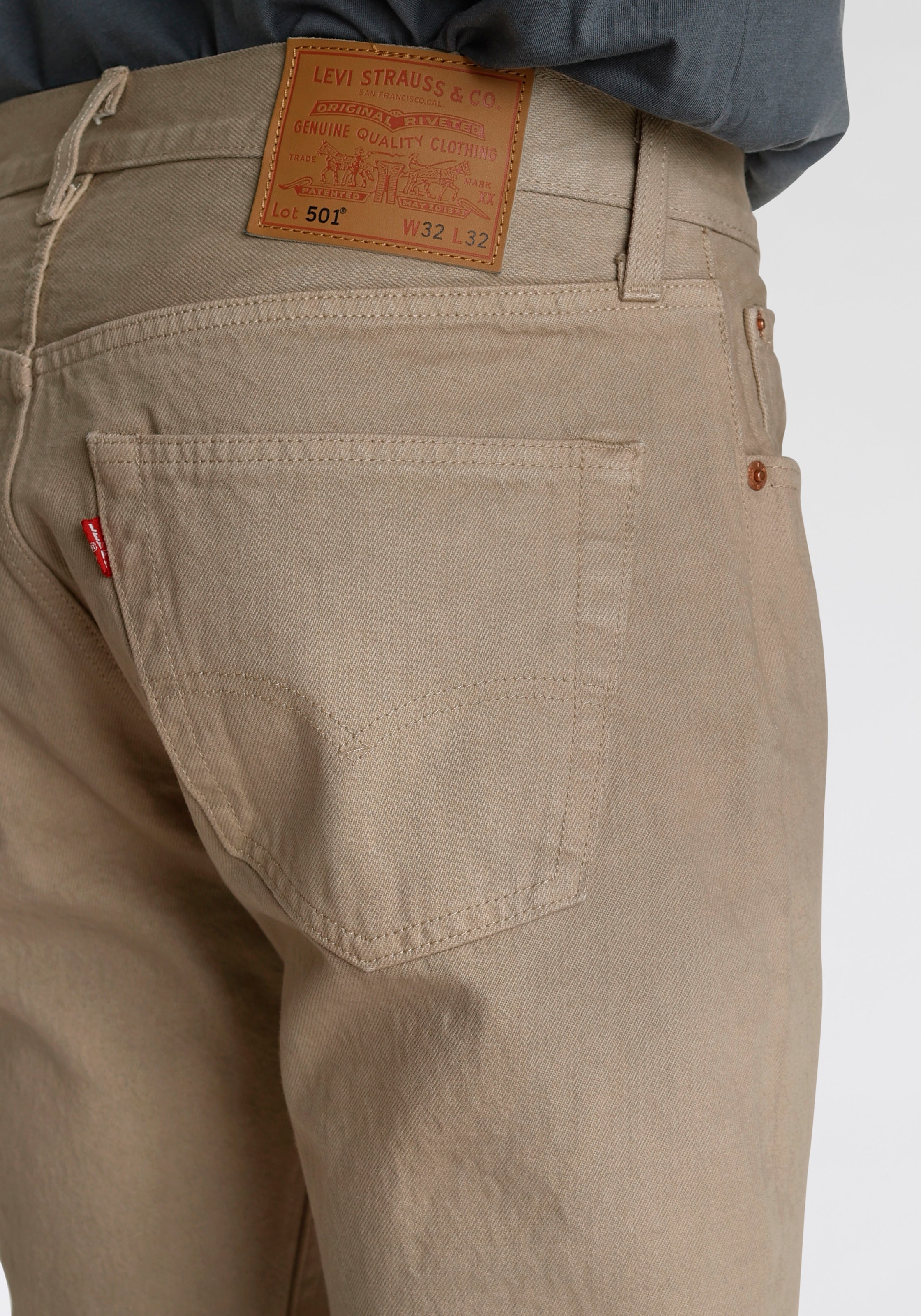 Levi's® 5-Pocket-Jeans »501 VI'S ORIG«, mit Markenlabel