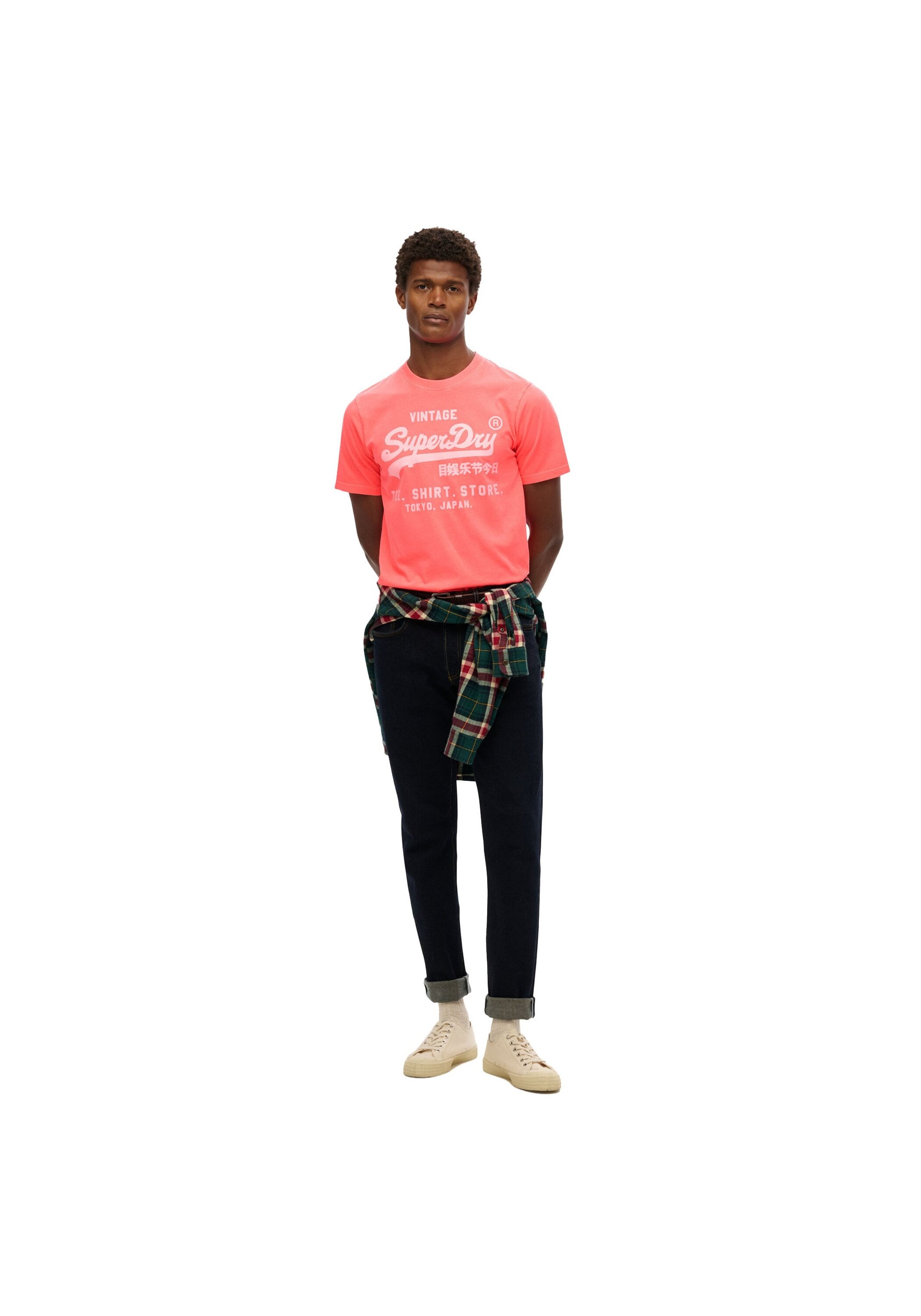 Superdry T-Shirt »T-Shirt VI Neon Relaxed Tee 1er Pack«