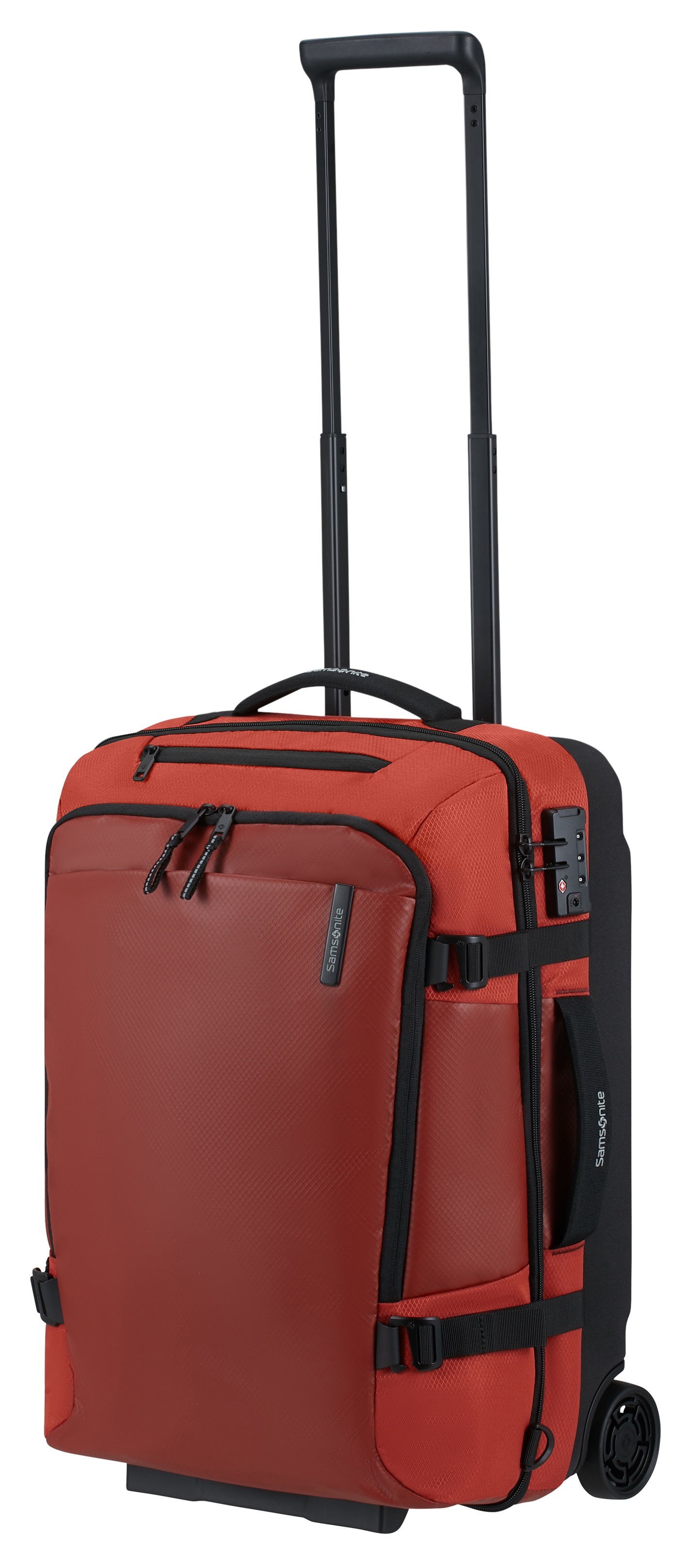 Thumbnail - Samsonite Reisetasche "ARMOX, 55 cm", Duffle mit Rollen TSA-Schloss Packgurte Trolley-Gestänge