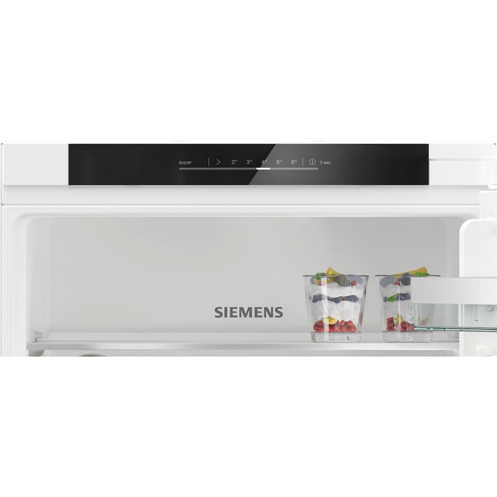 SIEMENS Einbaukühlgefrierkombination »KI86NVSE0«, KI86NVSE0, 177,2 cm hoch, 54,1 cm breit