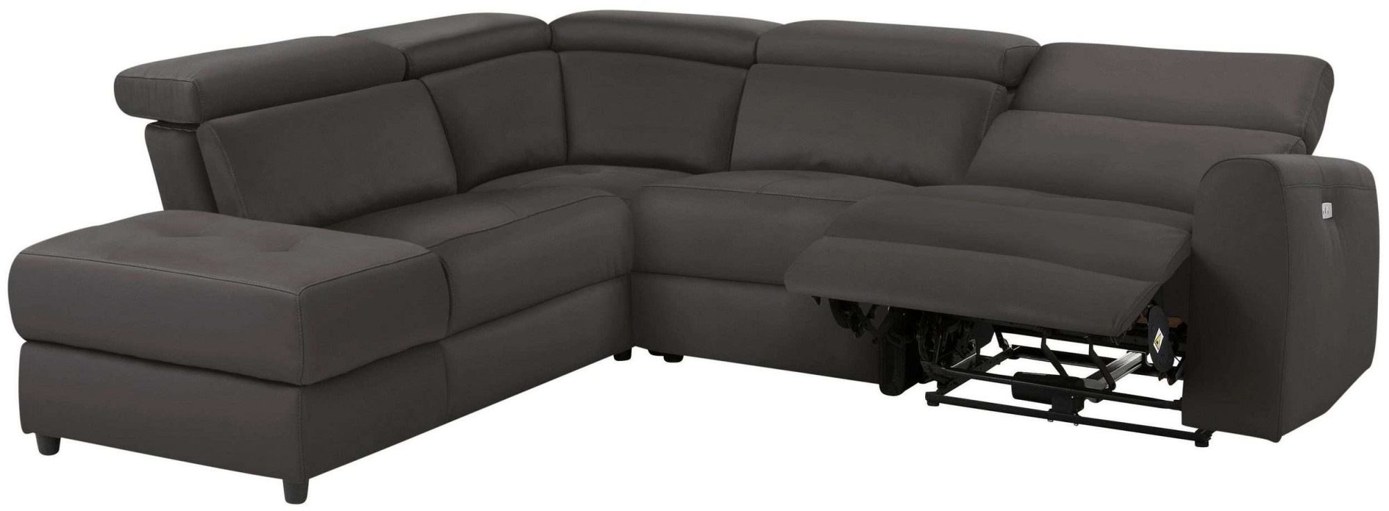 Home affaire Ecksofa »Sentrano, L-Form,«, 273 cm, man. o. elektr. Relaxfunktion und USB/Kopfverstellung