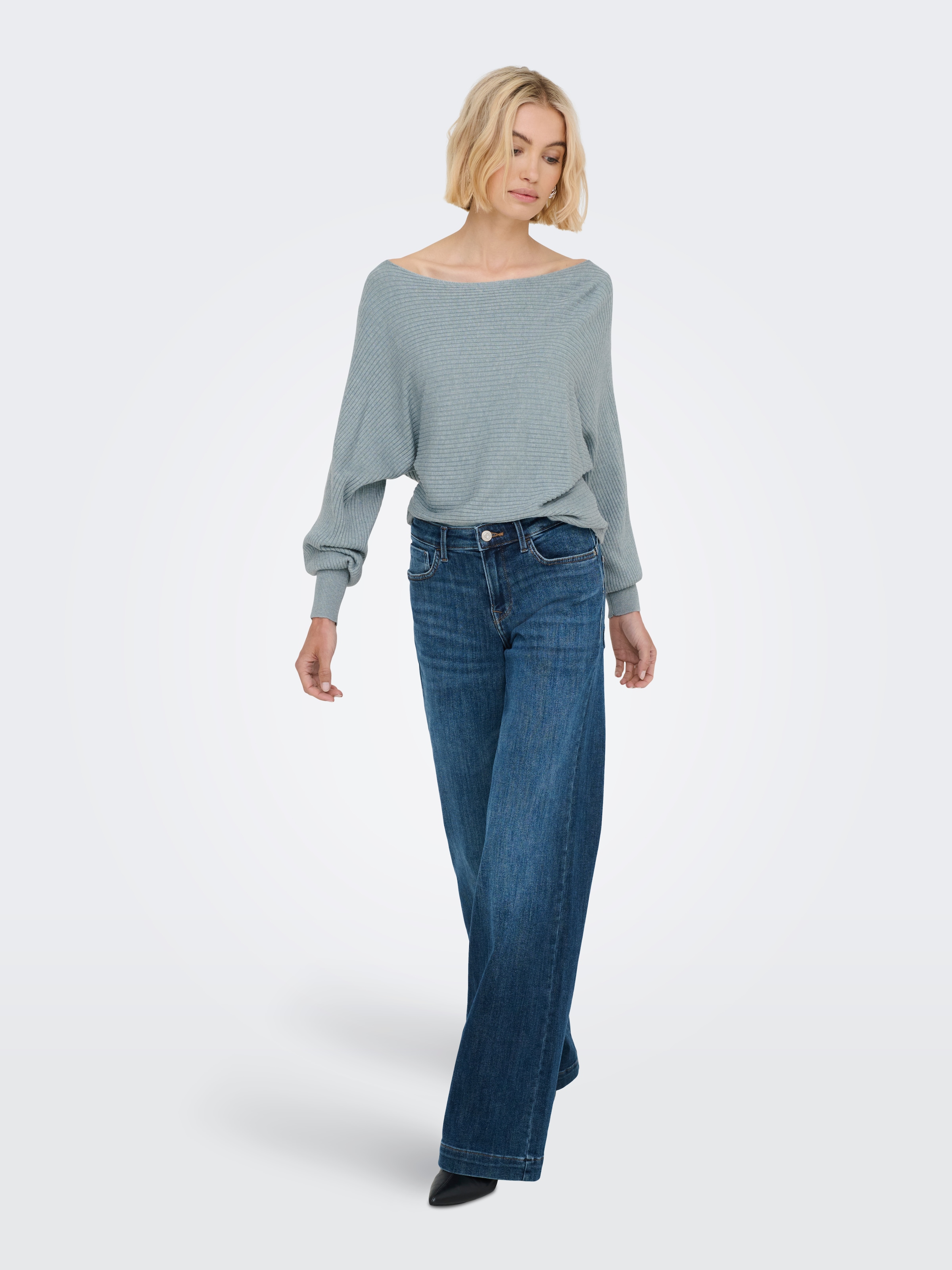ONLY Strickpullover »ONLADALINE L/S SHORT PULLO KNT NOOS«