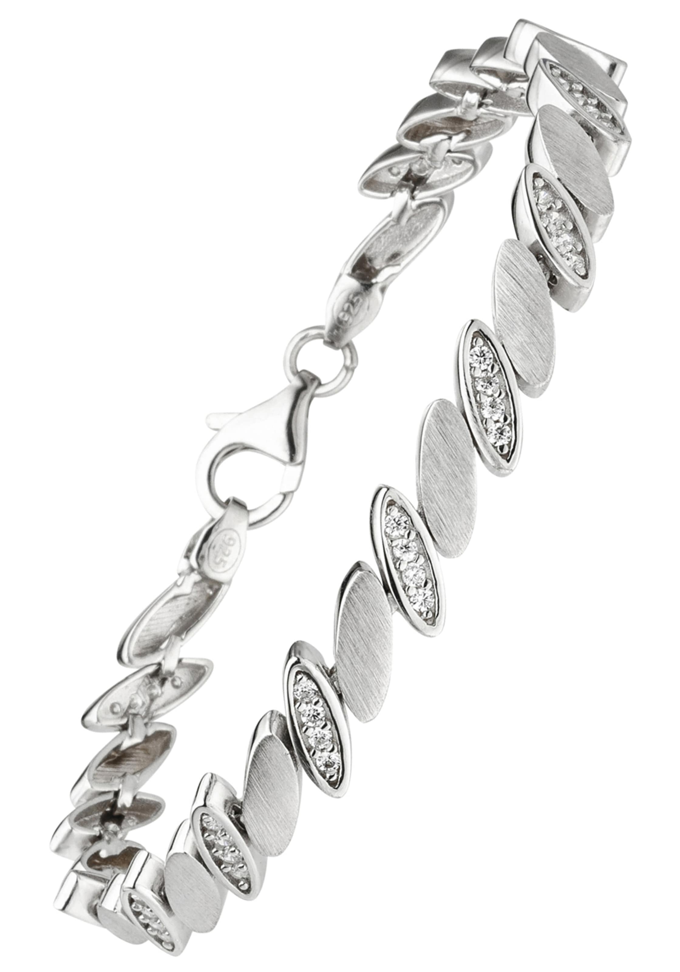 JOBO Armband, 925 Silber matt mit bestellen BAUR online 52 cm | Zirkonia 19