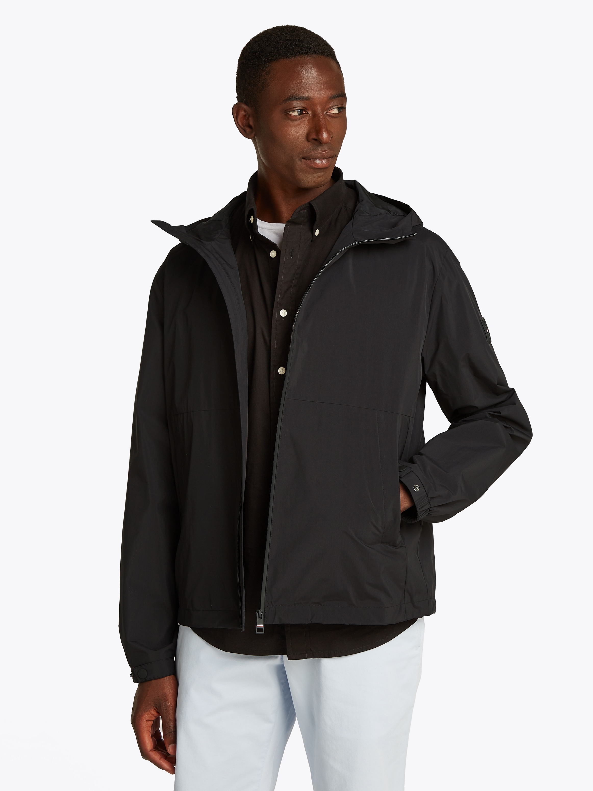 Tommy Hilfiger Kurzjacke "BRANDED HOODED JACKET", mit Kapuze günstig online kaufen